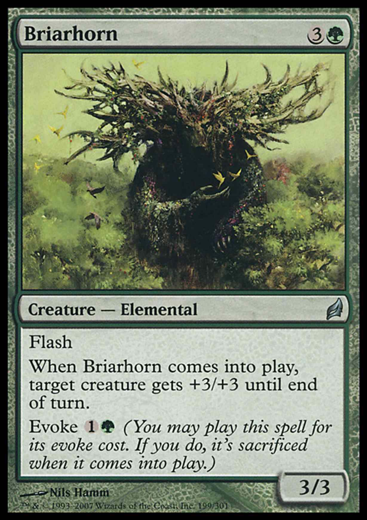 Briarhorn magic card front