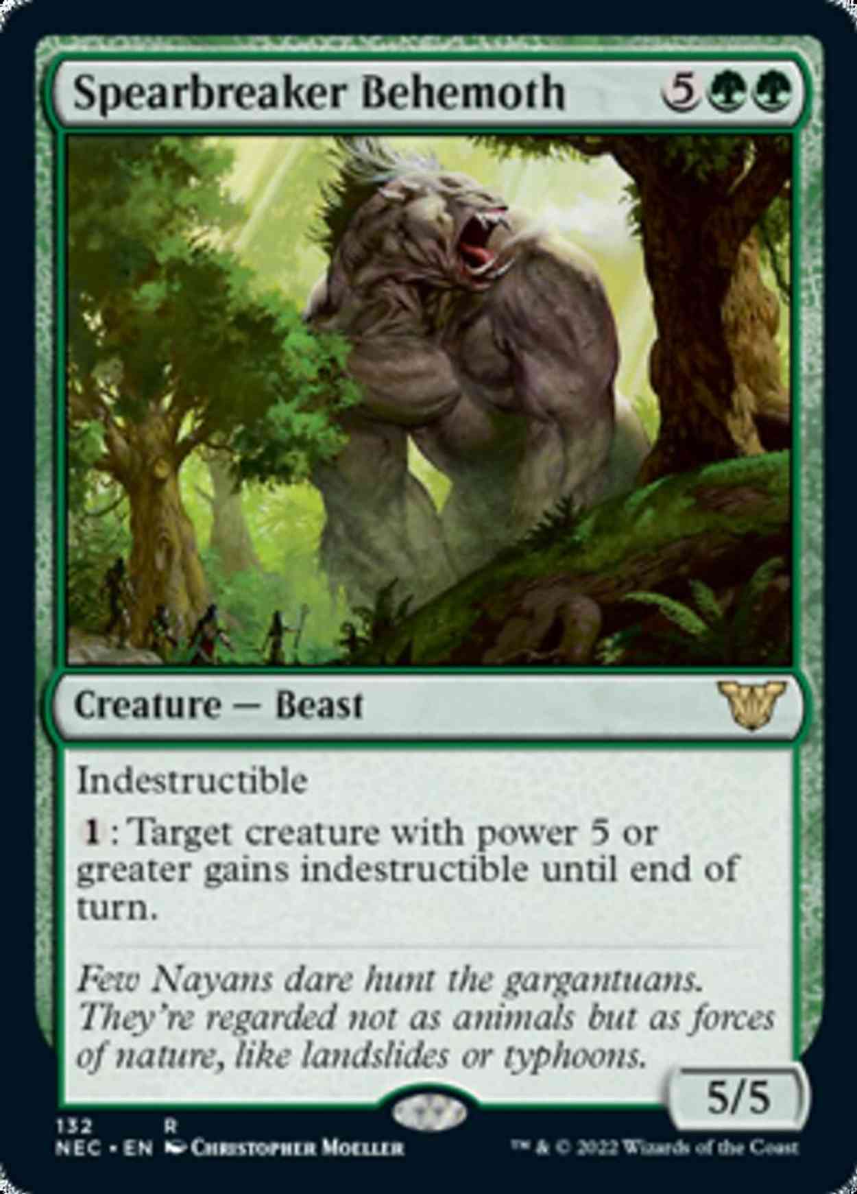 Spearbreaker Behemoth magic card front