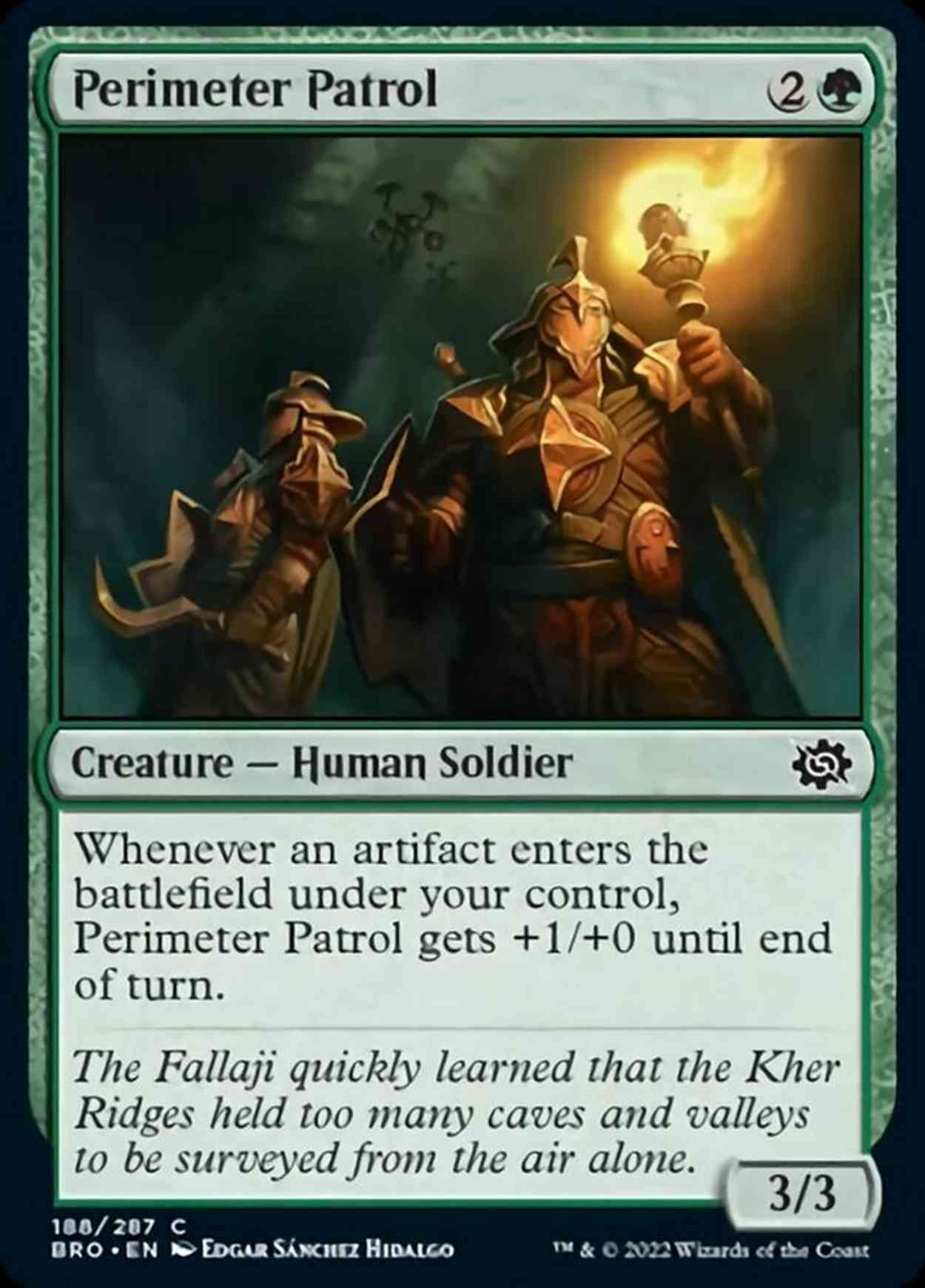 Perimeter Patrol magic card front