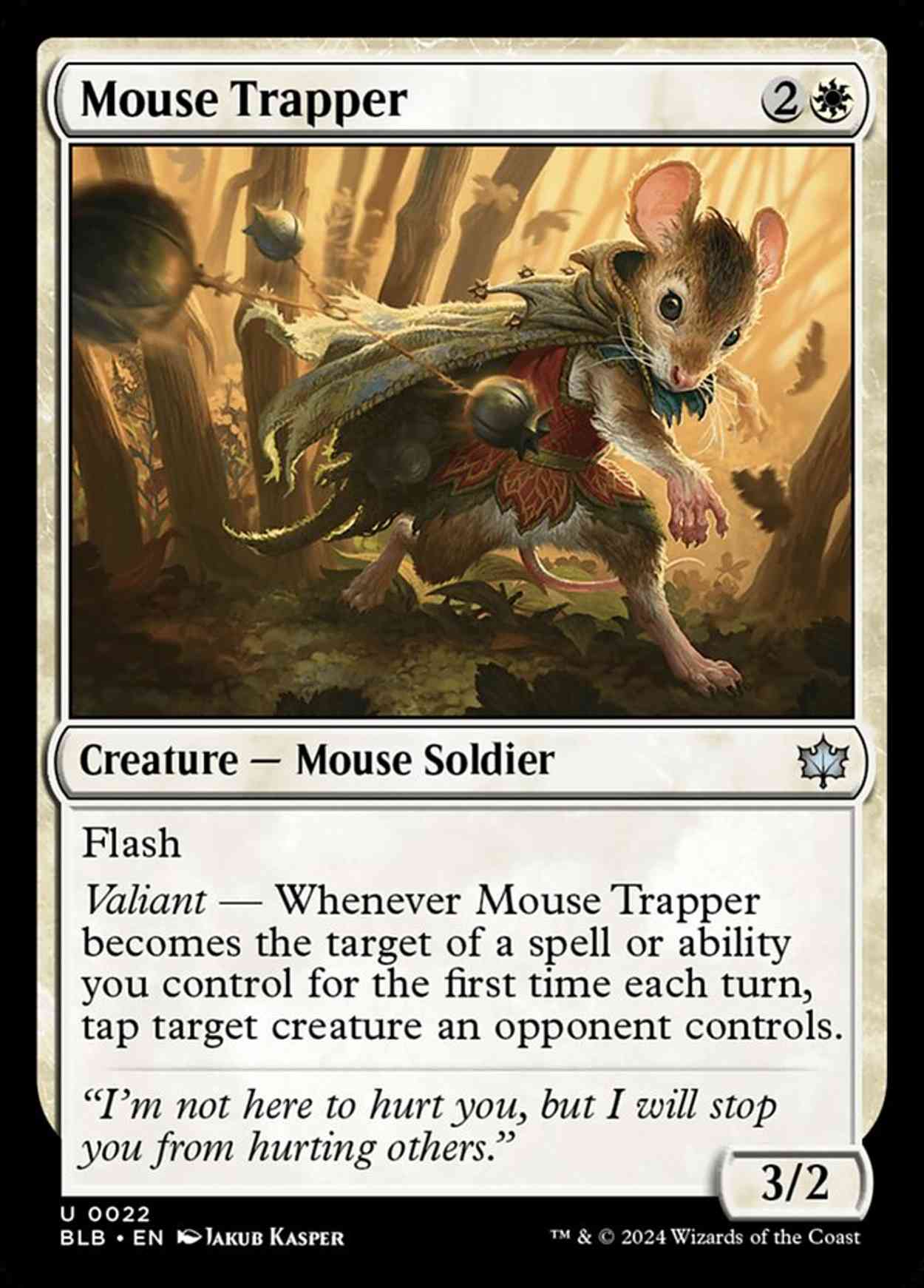 Mouse Trapper magic card front