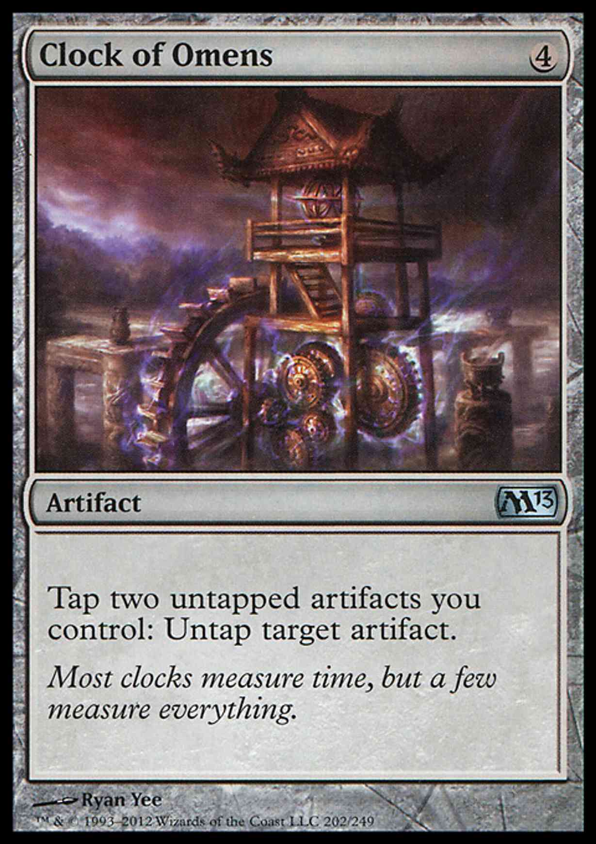 Clock of Omens magic card front