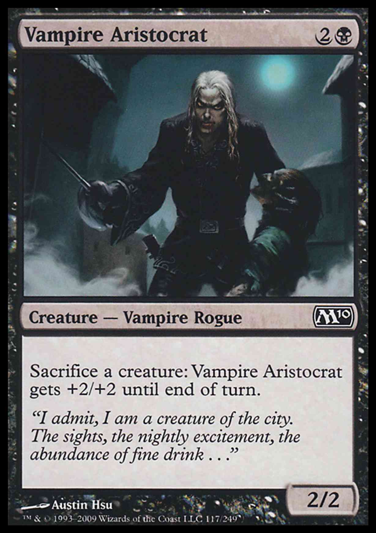 Vampire Aristocrat magic card front