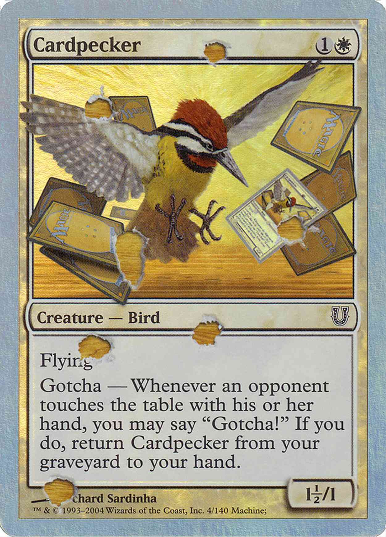 Cardpecker (Alternate Foil) magic card front