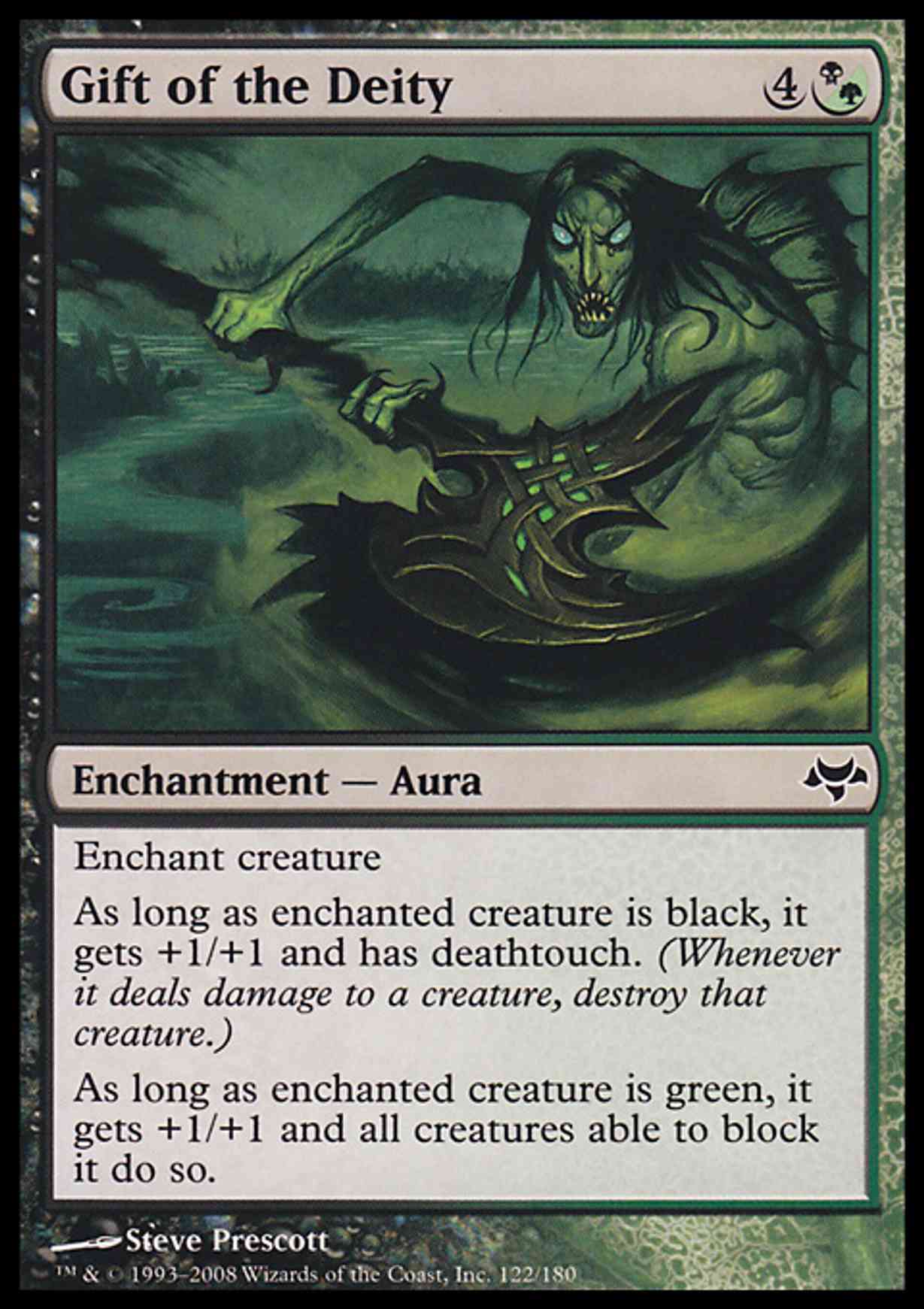 Gift of the Deity magic card front