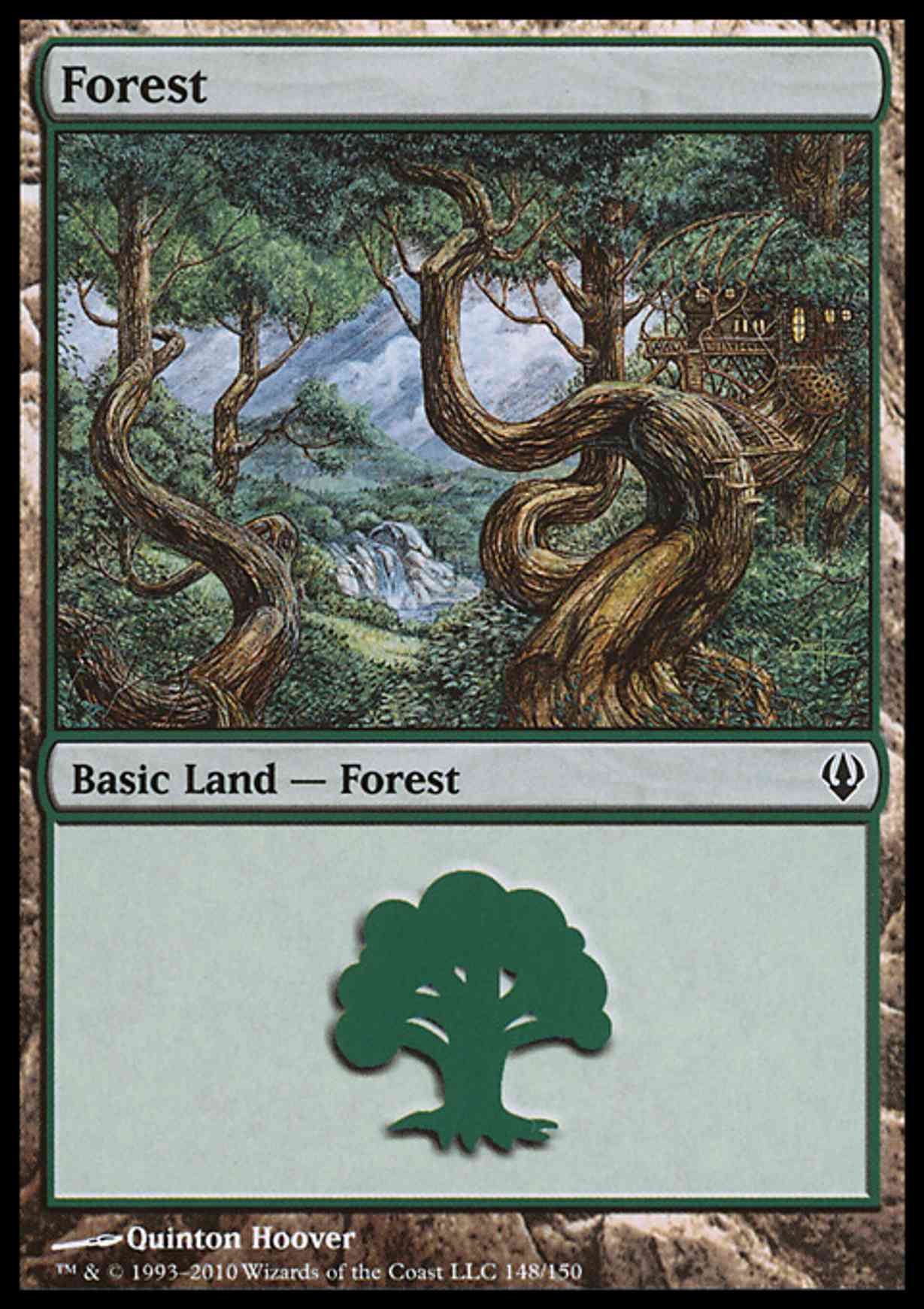 Forest (148) magic card front