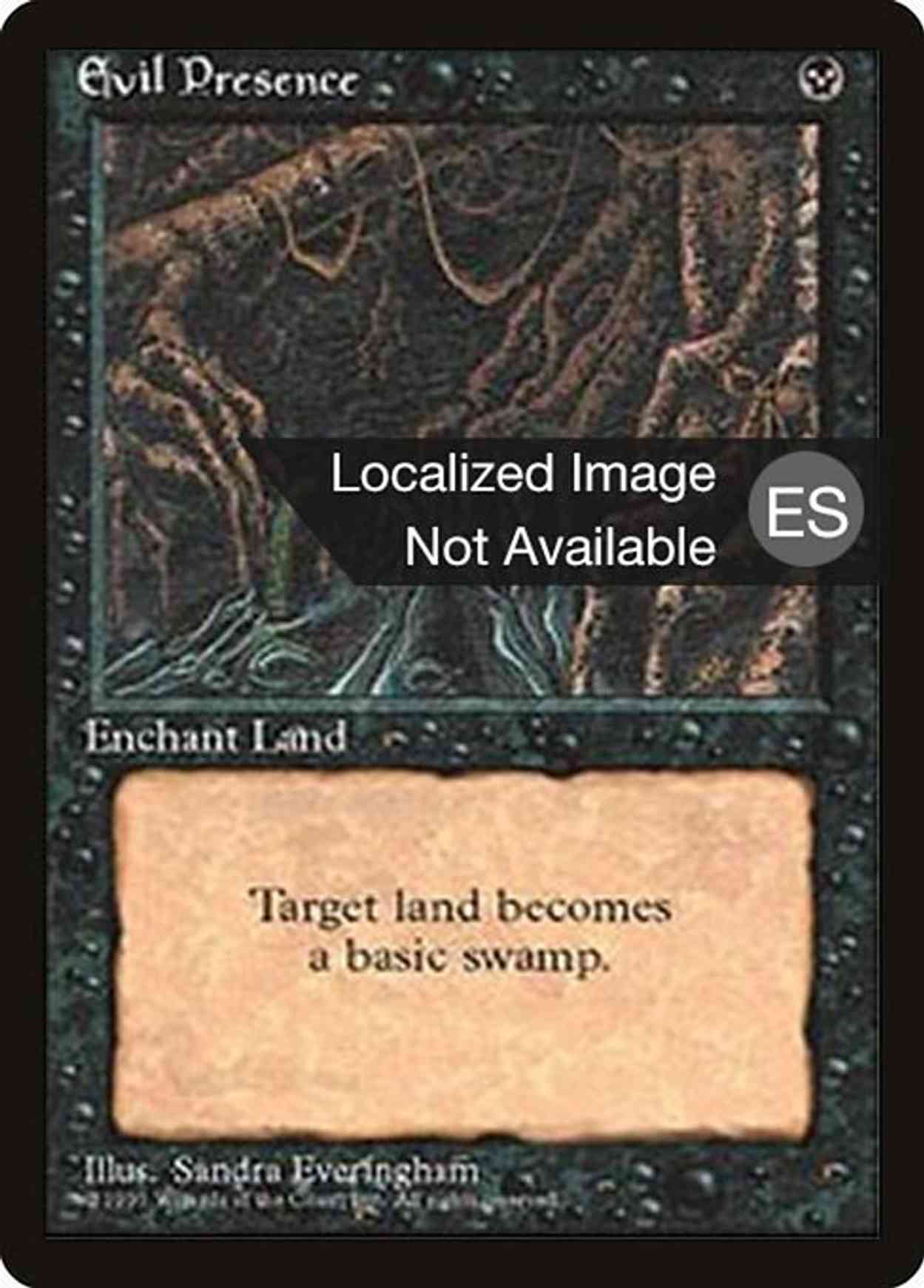 Evil Presence magic card front