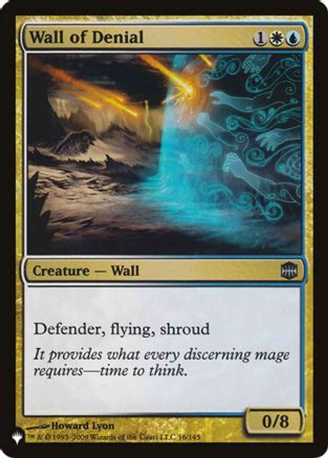 Wall of Denial magic card front
