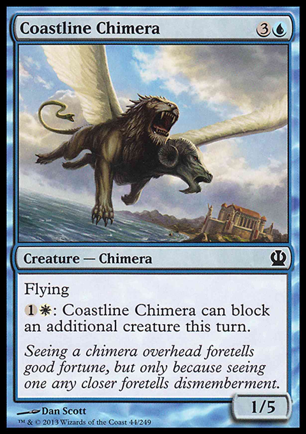 Coastline Chimera magic card front