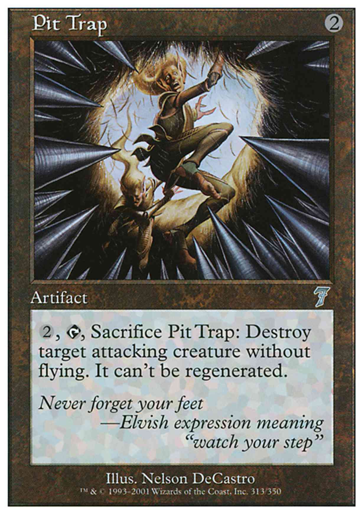 Pit Trap magic card front