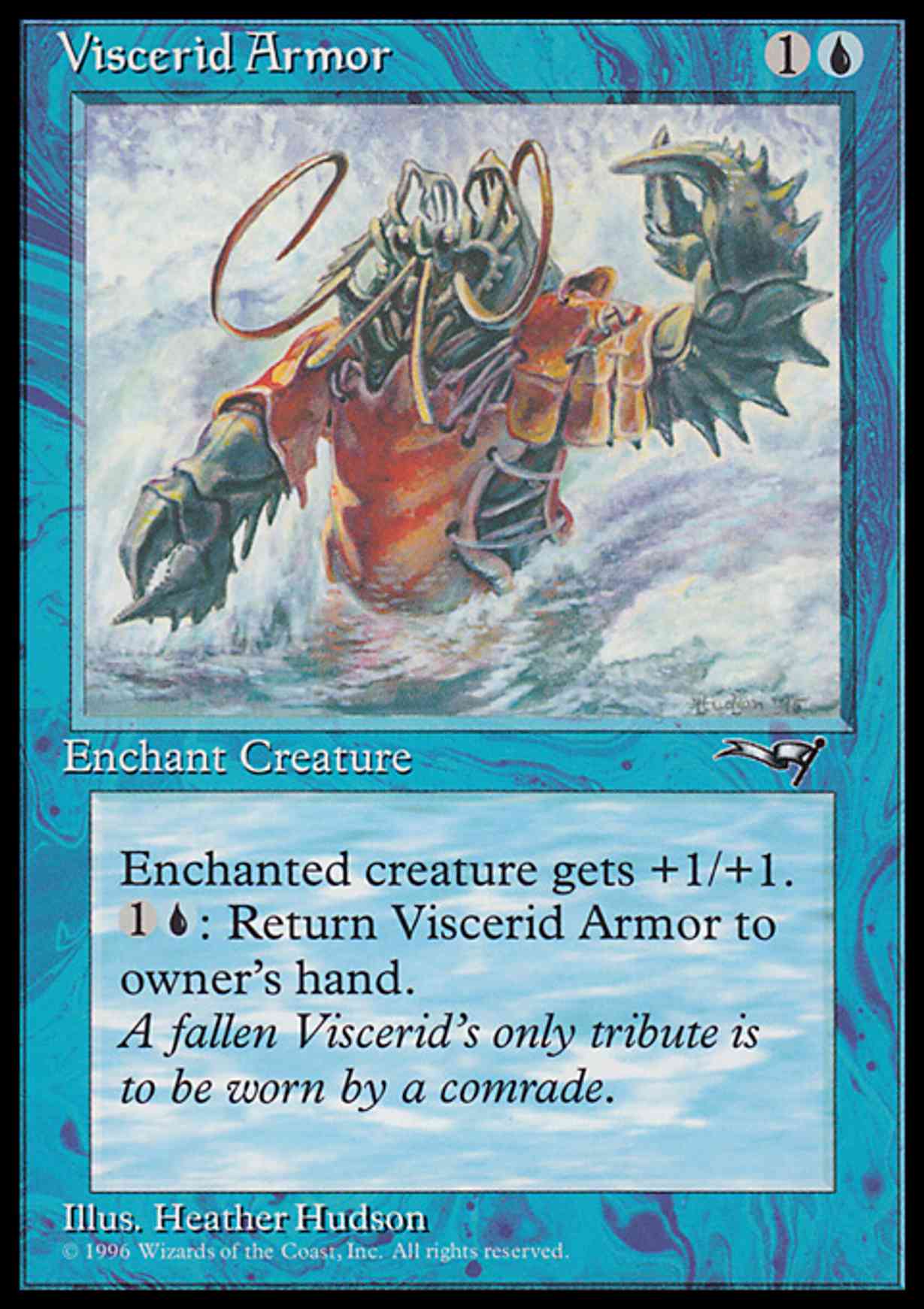 Viscerid Armor (Crashing Wave) magic card front