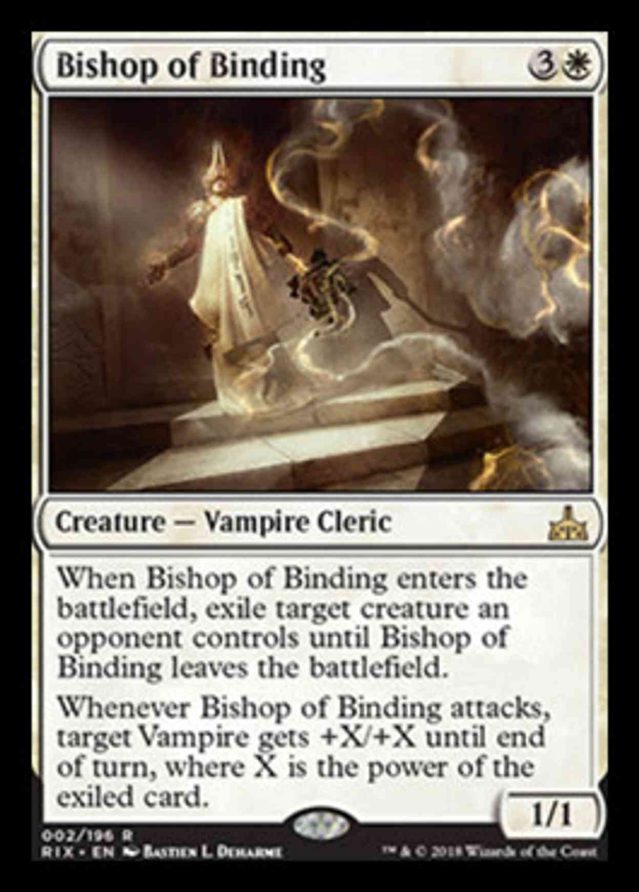 Bishop of Binding magic card front