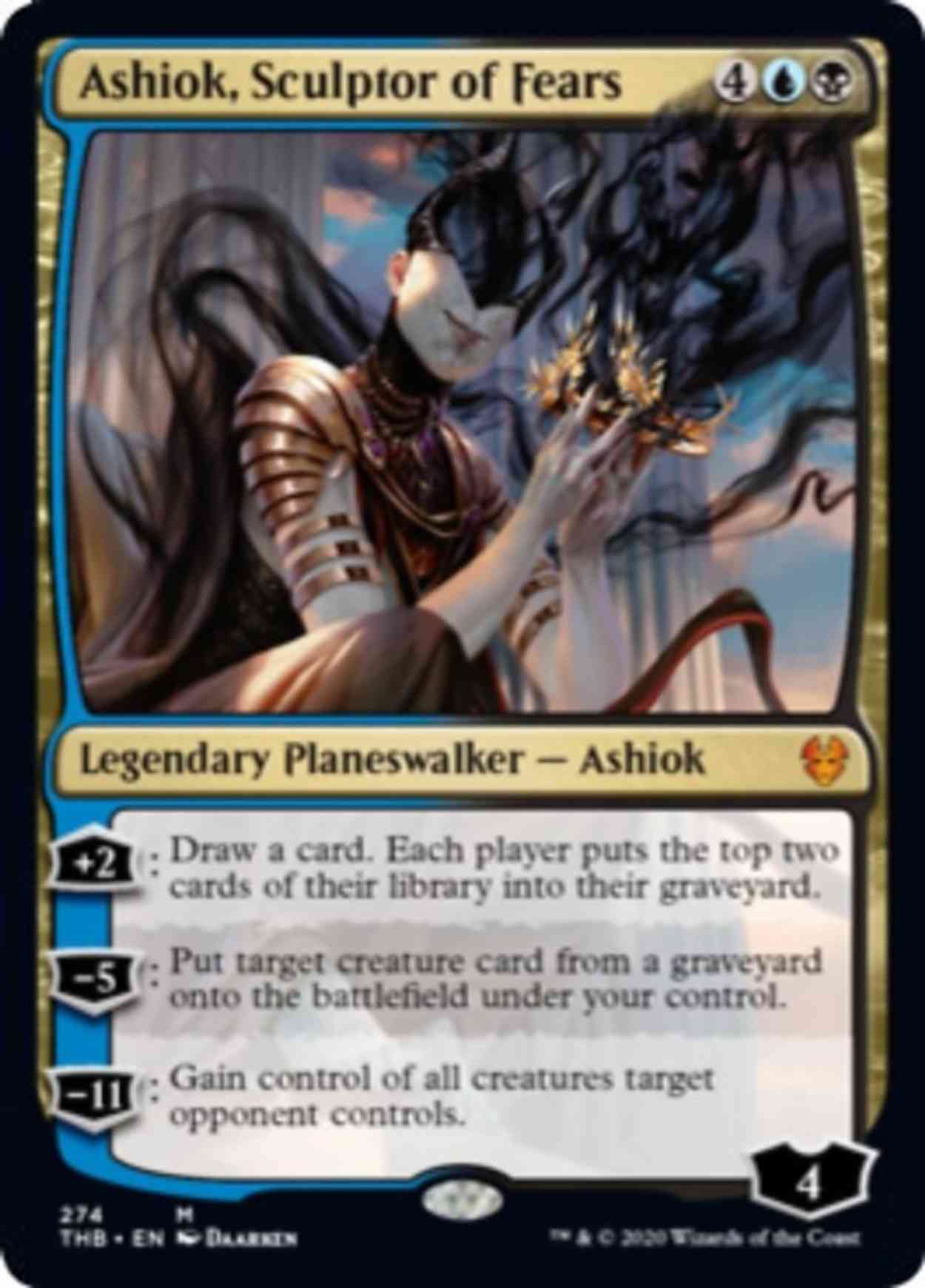 Ashiok, Sculptor of Fears magic card front