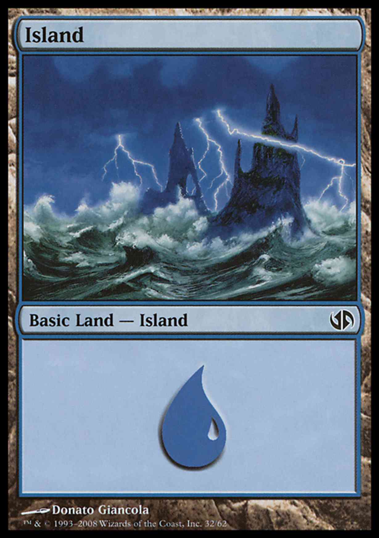 Island (32)  magic card front