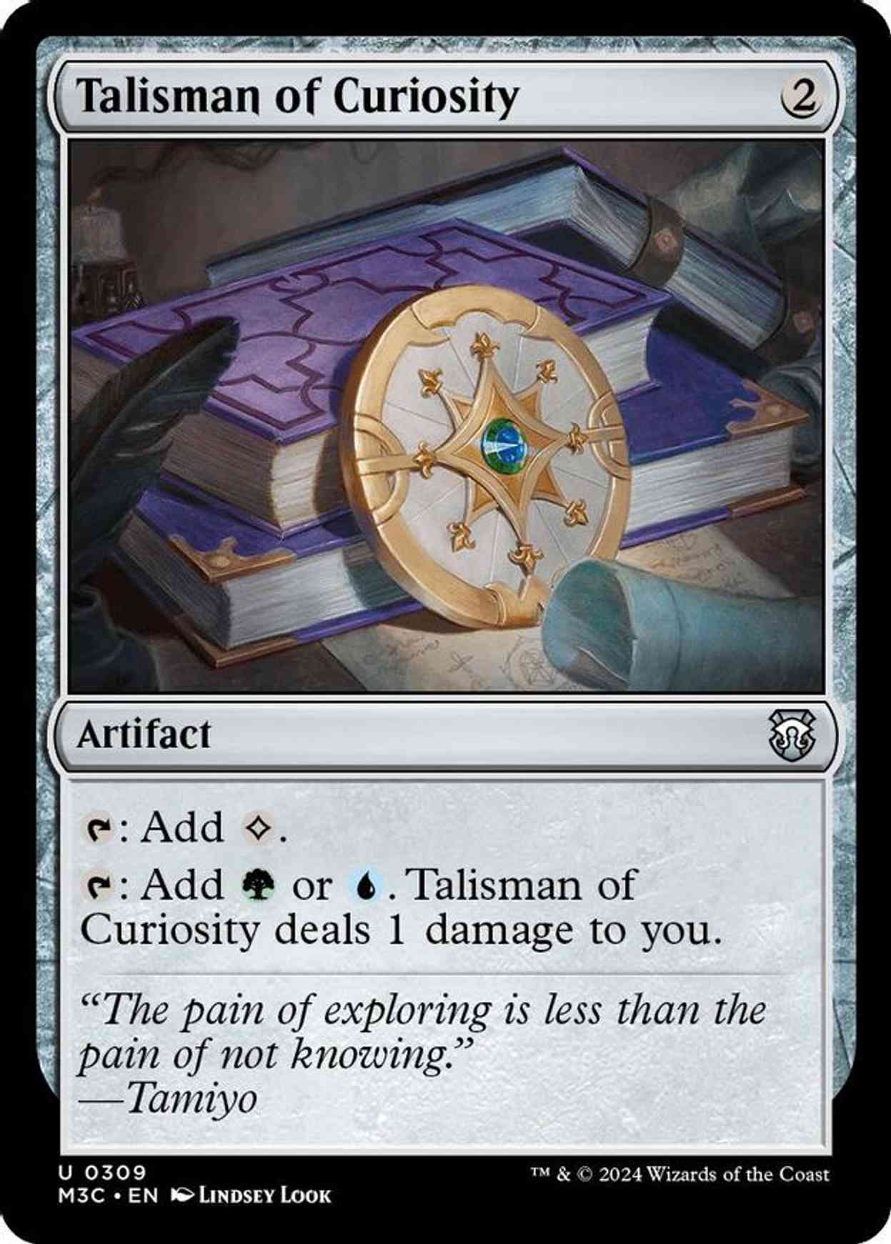 Talisman of Curiosity (Ripple Foil) magic card front