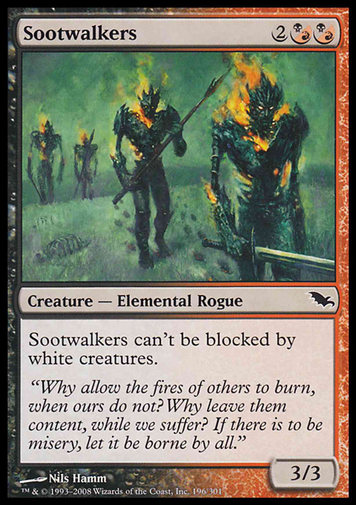 Sootwalkers magic card front