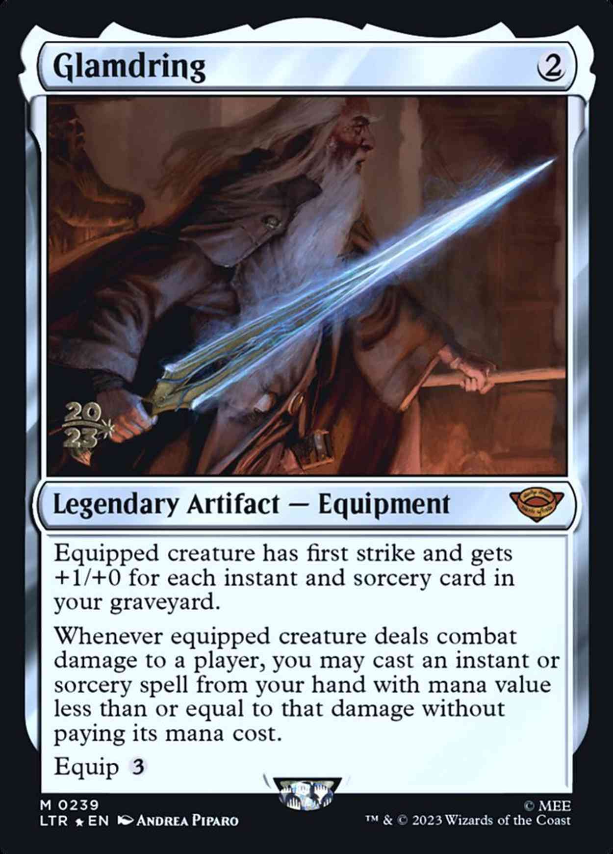 Glamdring magic card front