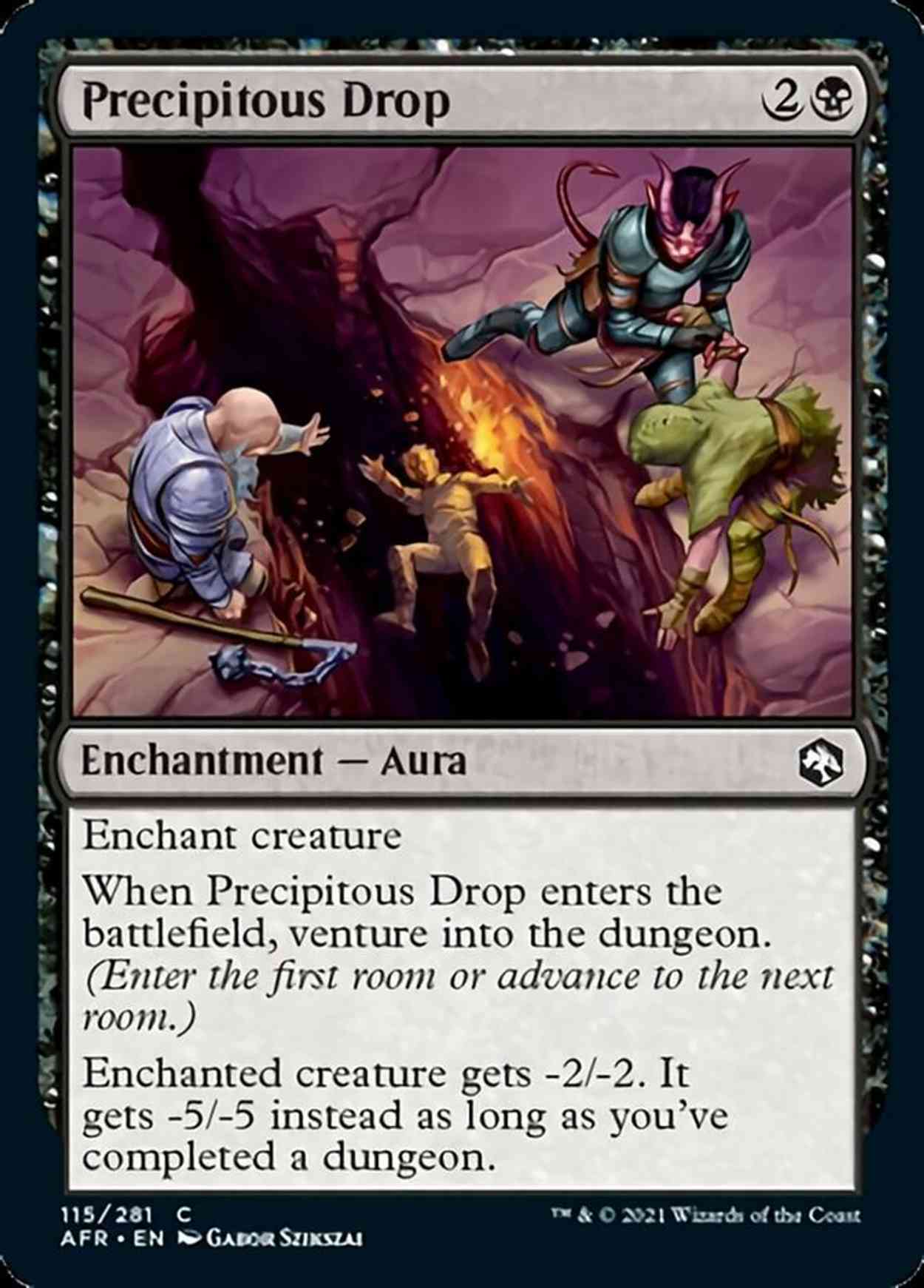 Precipitous Drop magic card front