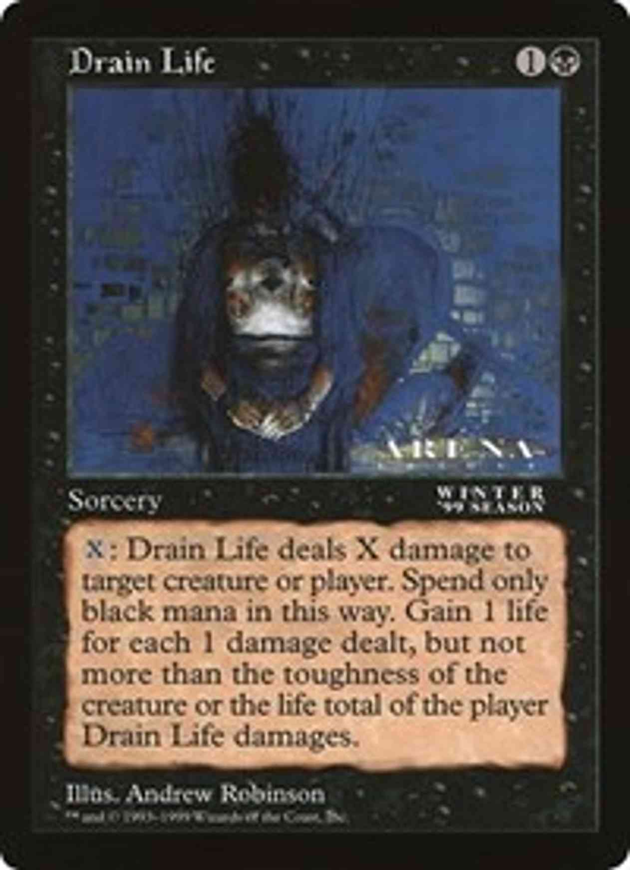 Drain Life (Oversized) magic card front