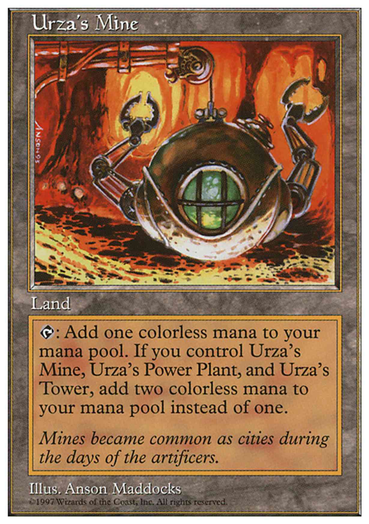 Urza's Mine magic card front