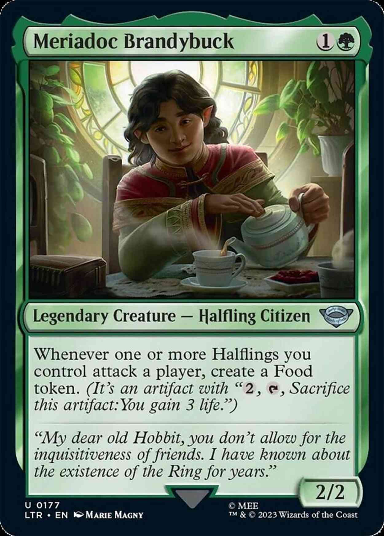 Meriadoc Brandybuck magic card front