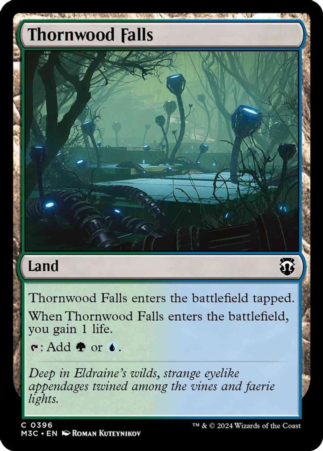 Thornwood Falls (Ripple Foil) magic card front