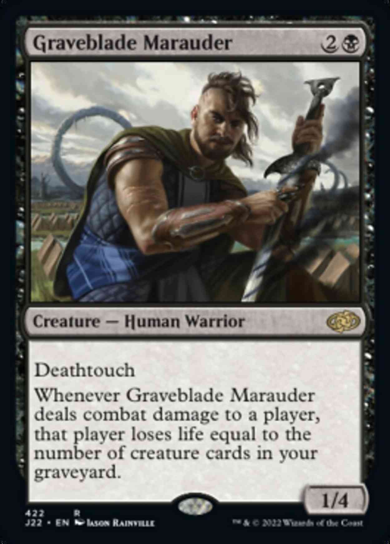 Graveblade Marauder magic card front