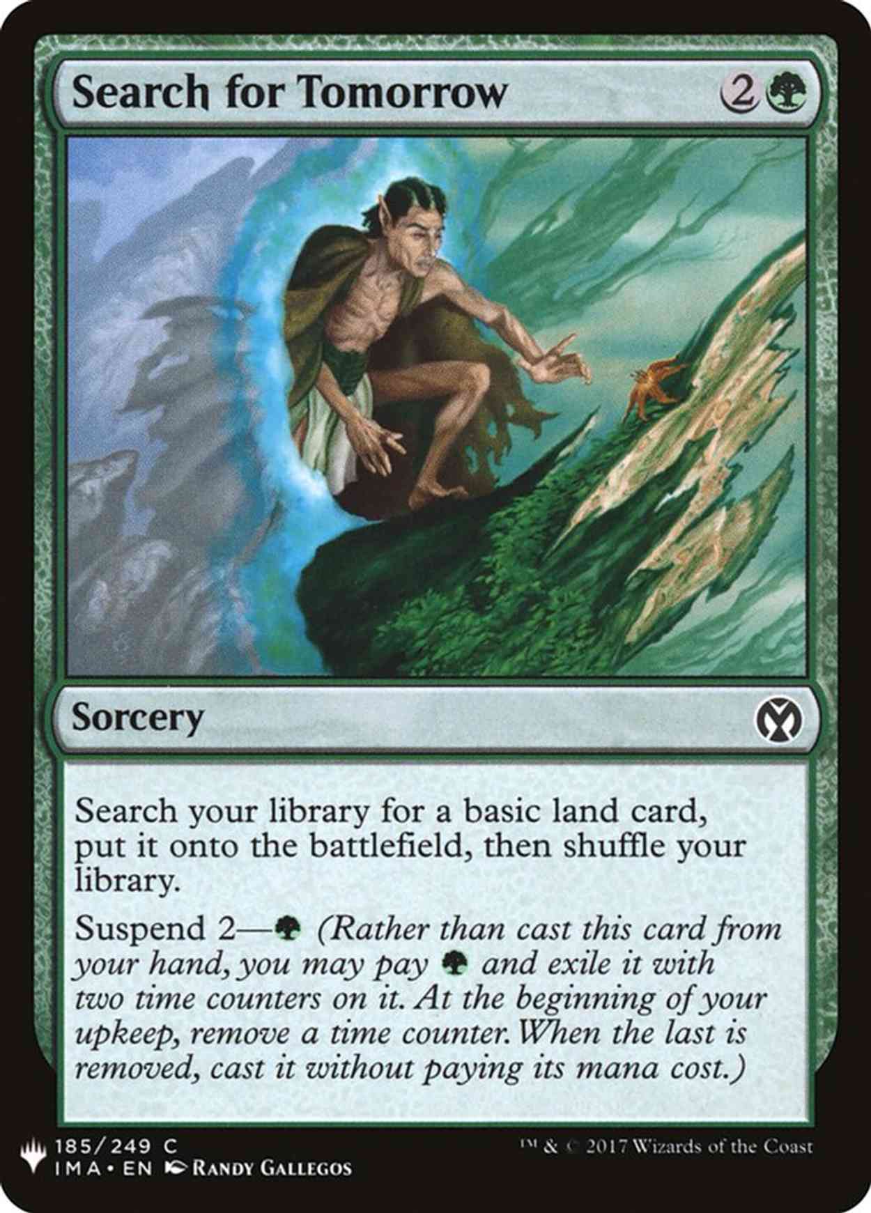Search for Tomorrow magic card front