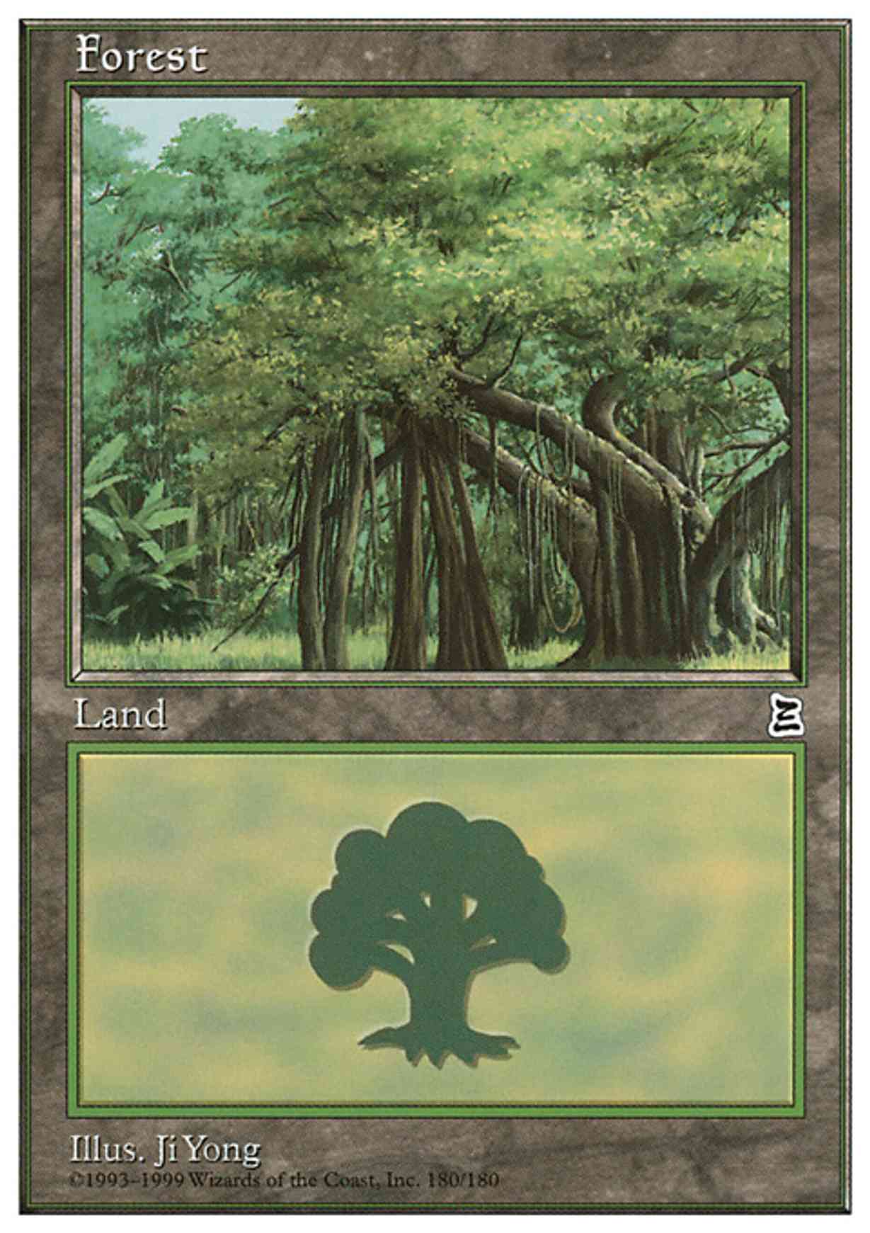 Forest (180) magic card front