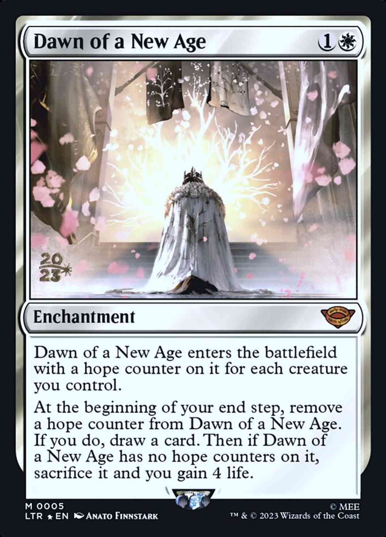 Dawn of a New Age magic card front