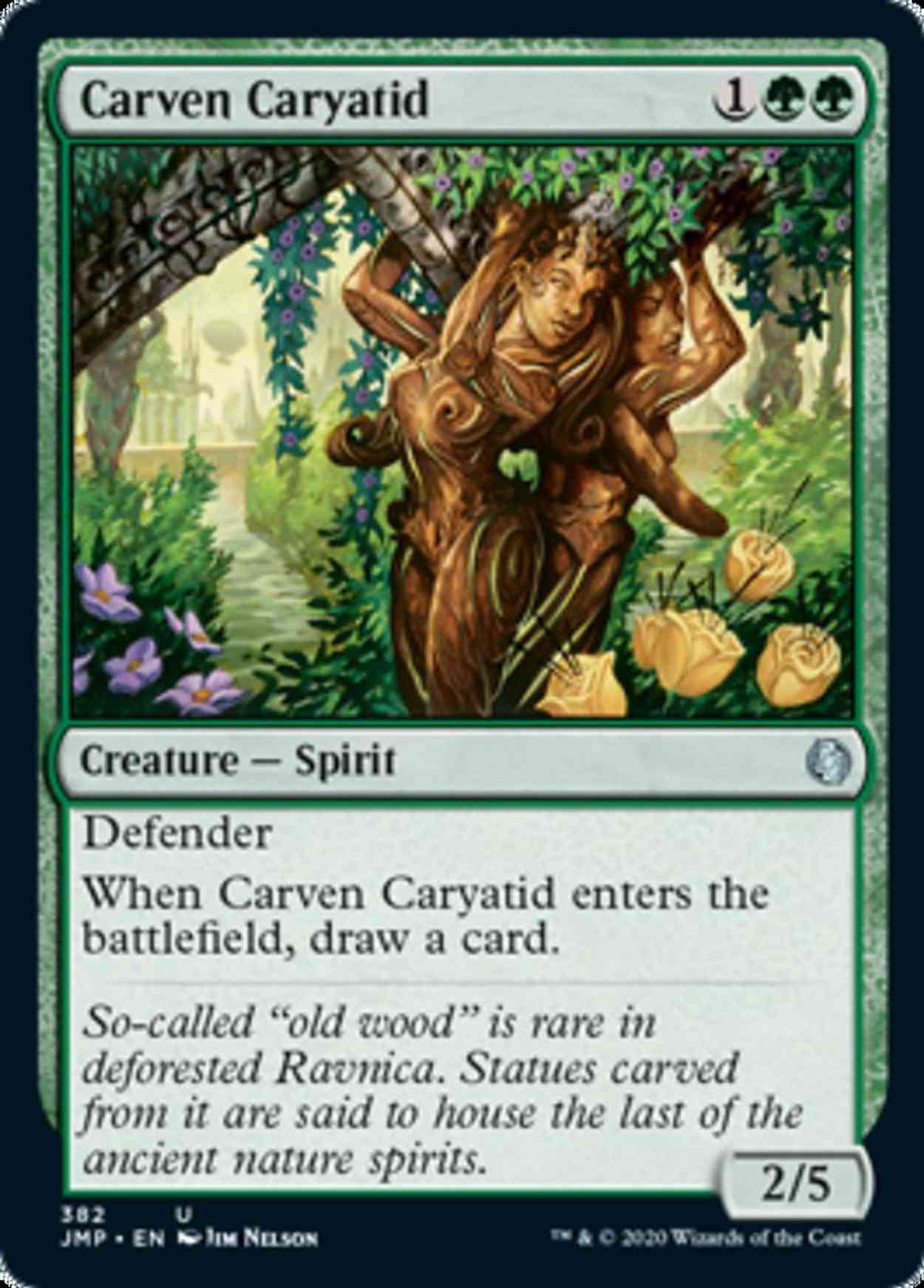 Carven Caryatid magic card front