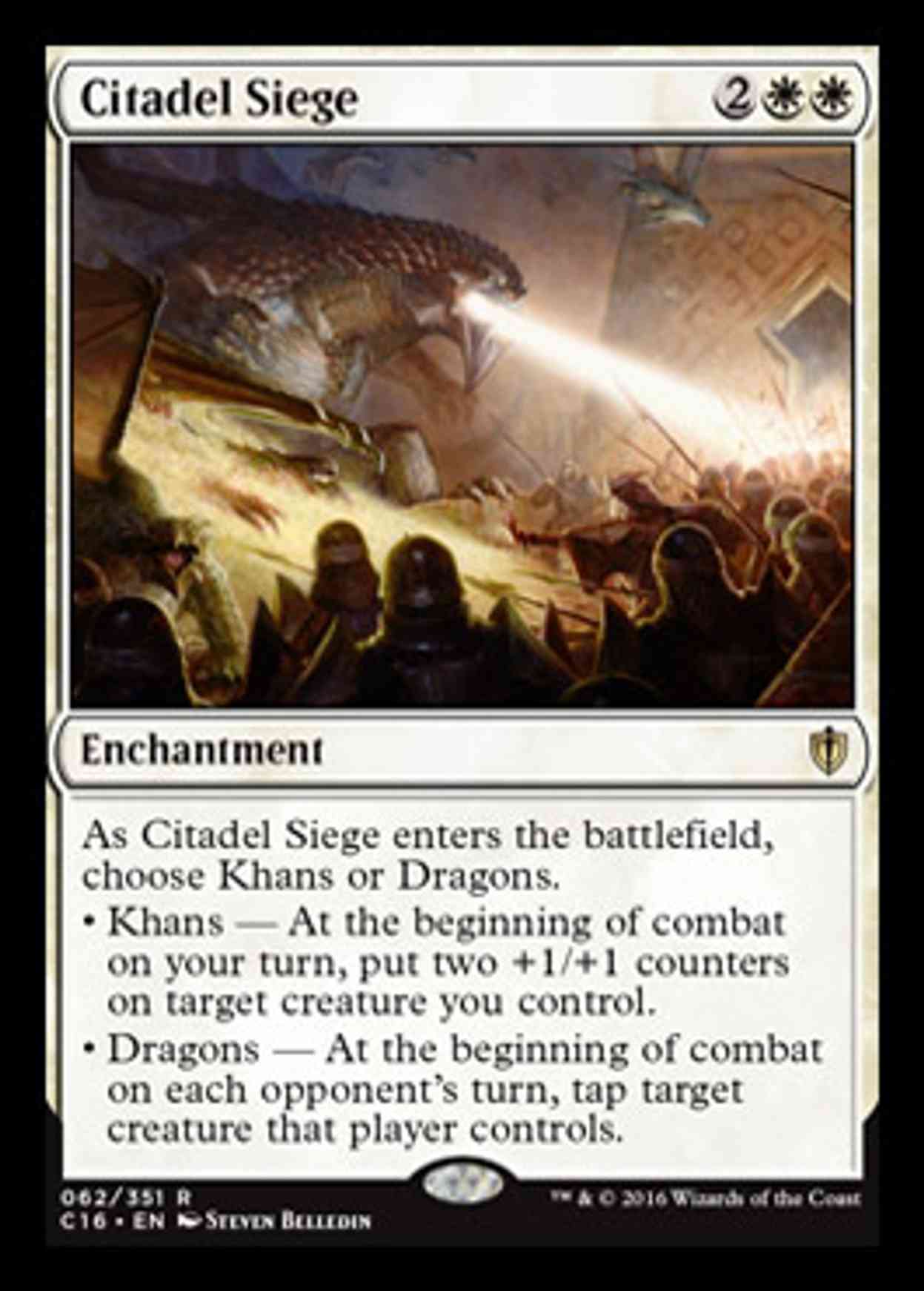Citadel Siege magic card front