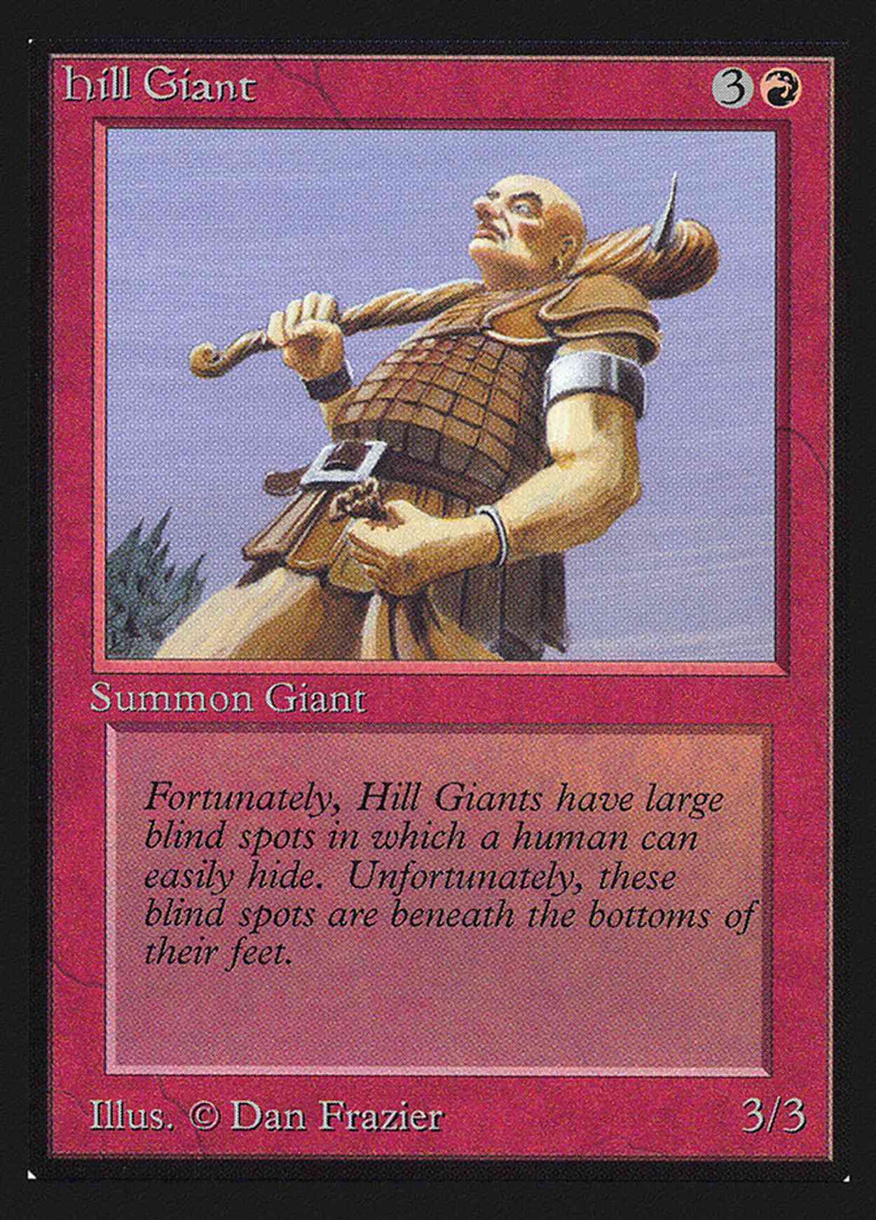Hill Giant (CE) magic card front