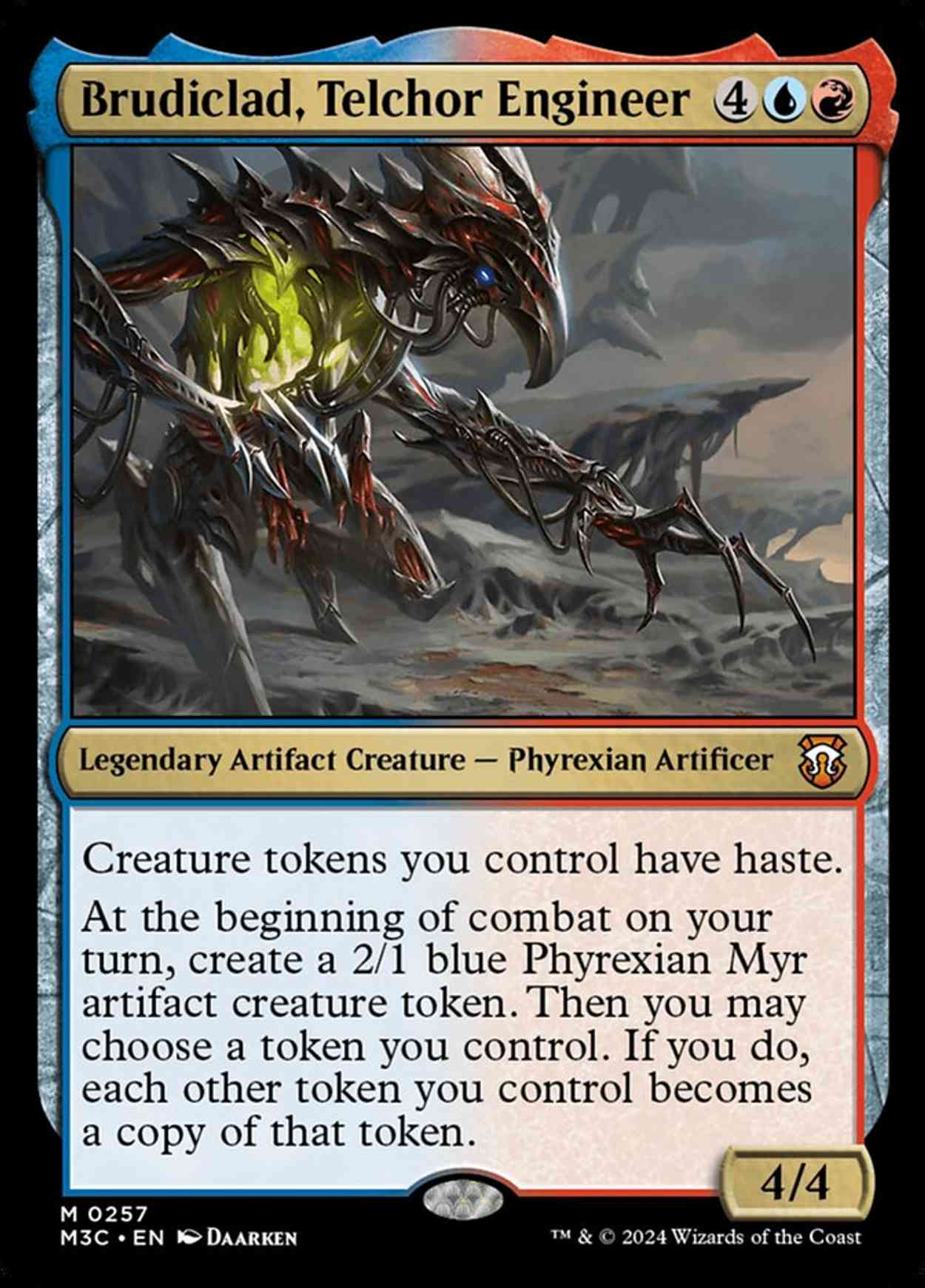 Brudiclad, Telchor Engineer magic card front