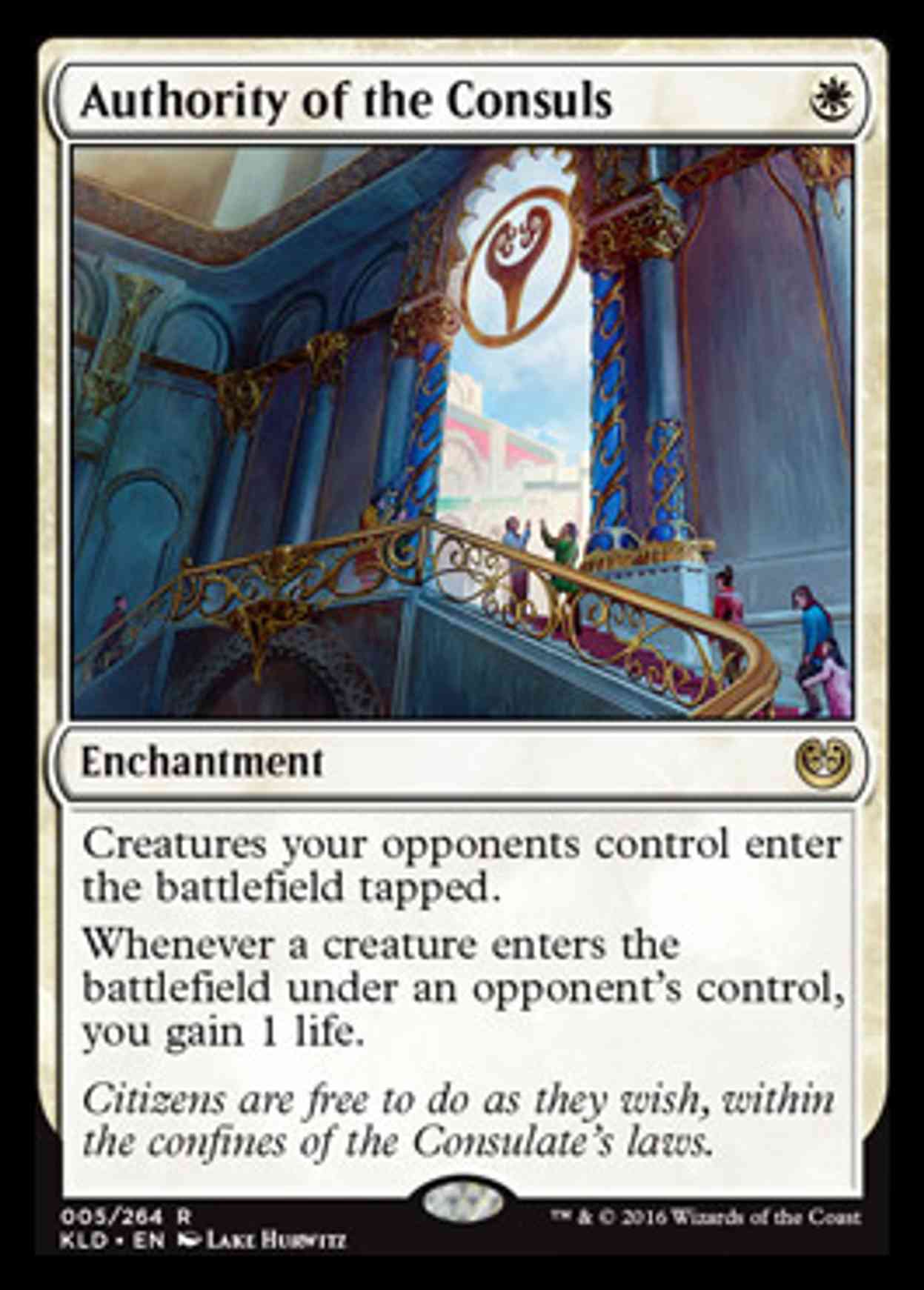 Authority of the Consuls magic card front