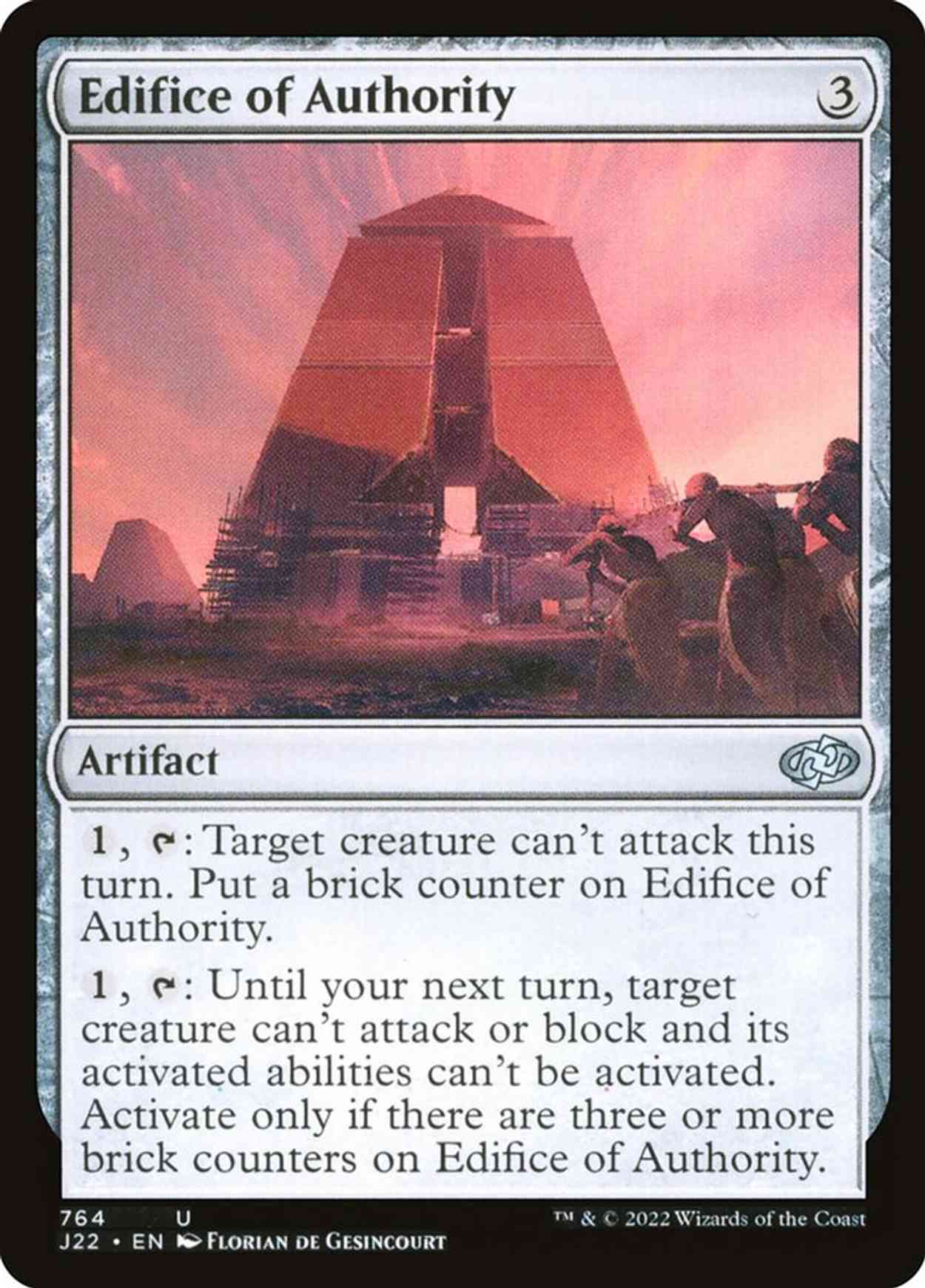 Edifice of Authority magic card front
