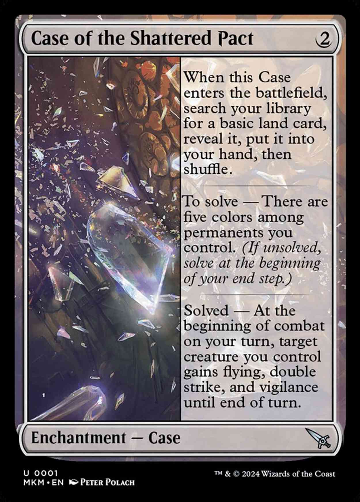 Case of the Shattered Pact magic card front