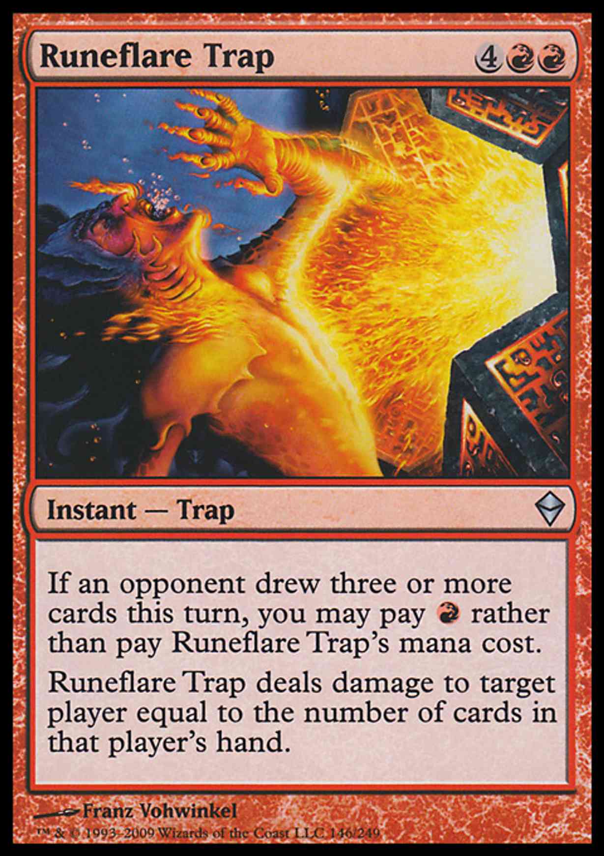 Runeflare Trap magic card front