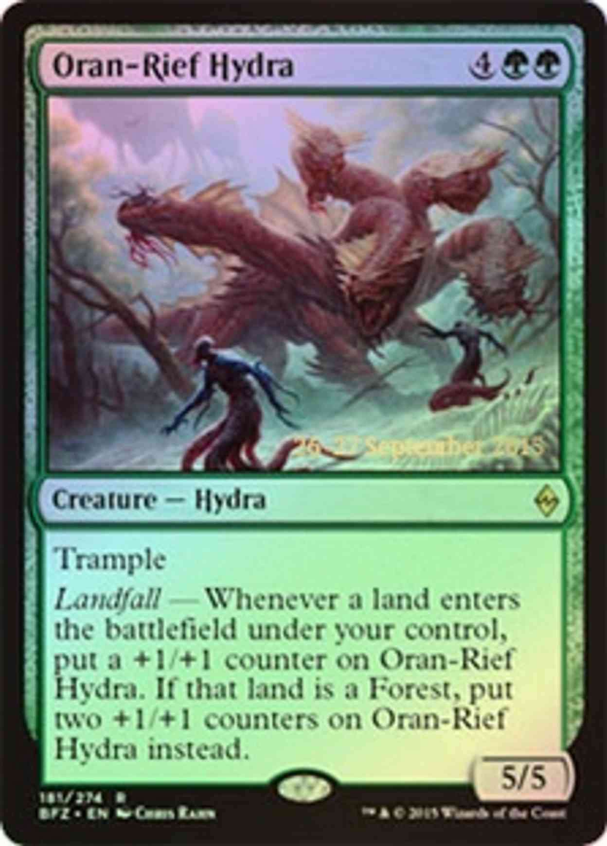 Oran-Rief Hydra magic card front