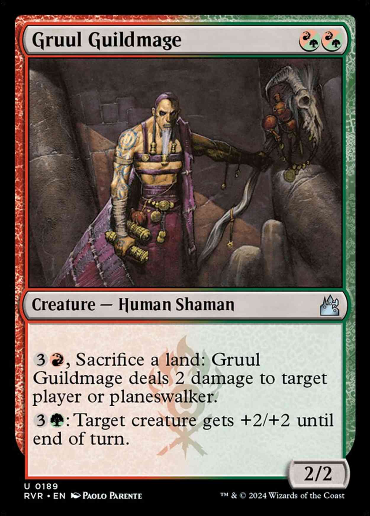 Gruul Guildmage magic card front