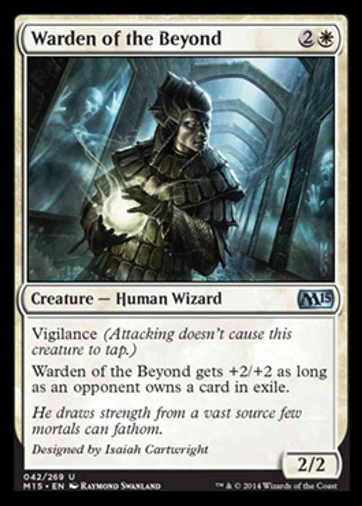 Warden of the Beyond magic card front