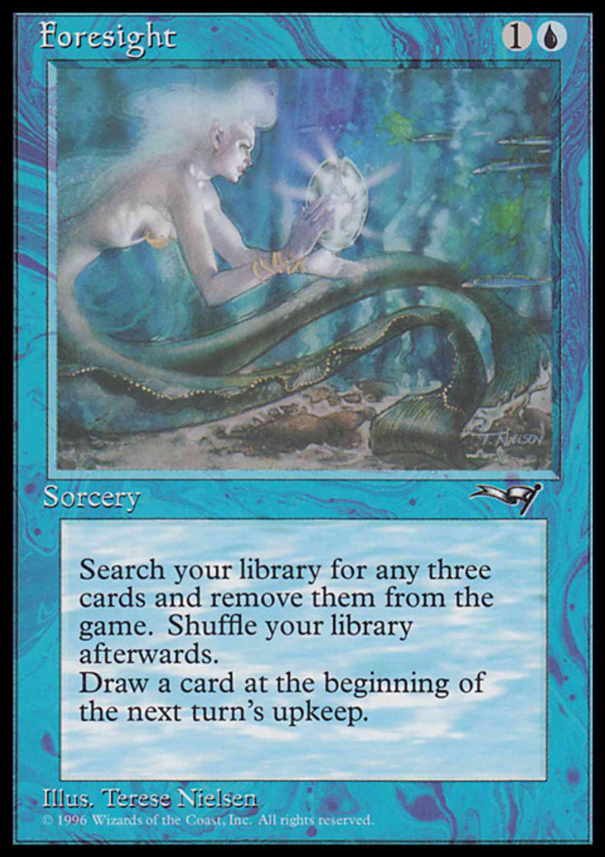 Foresight magic card front
