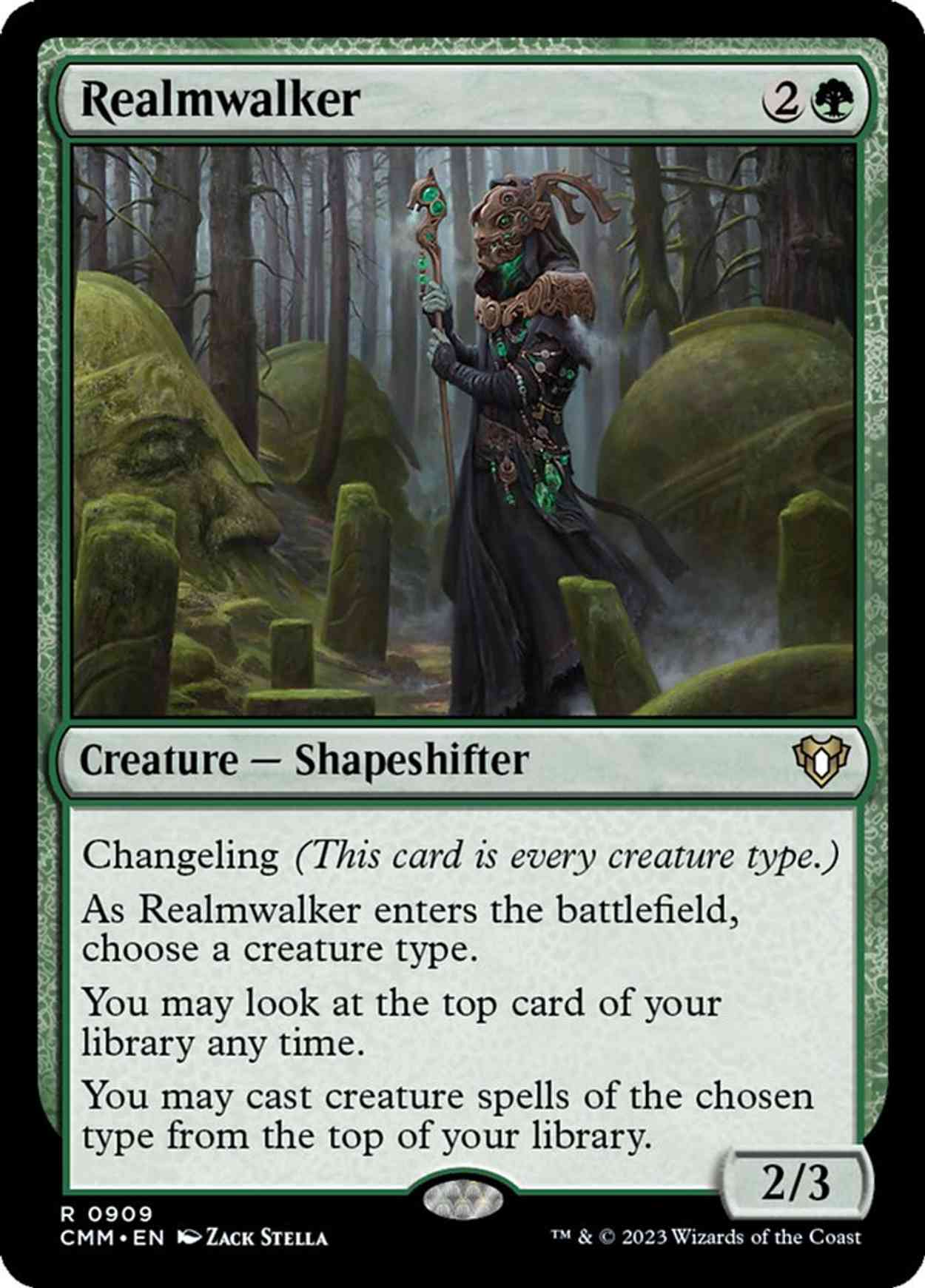 Realmwalker magic card front