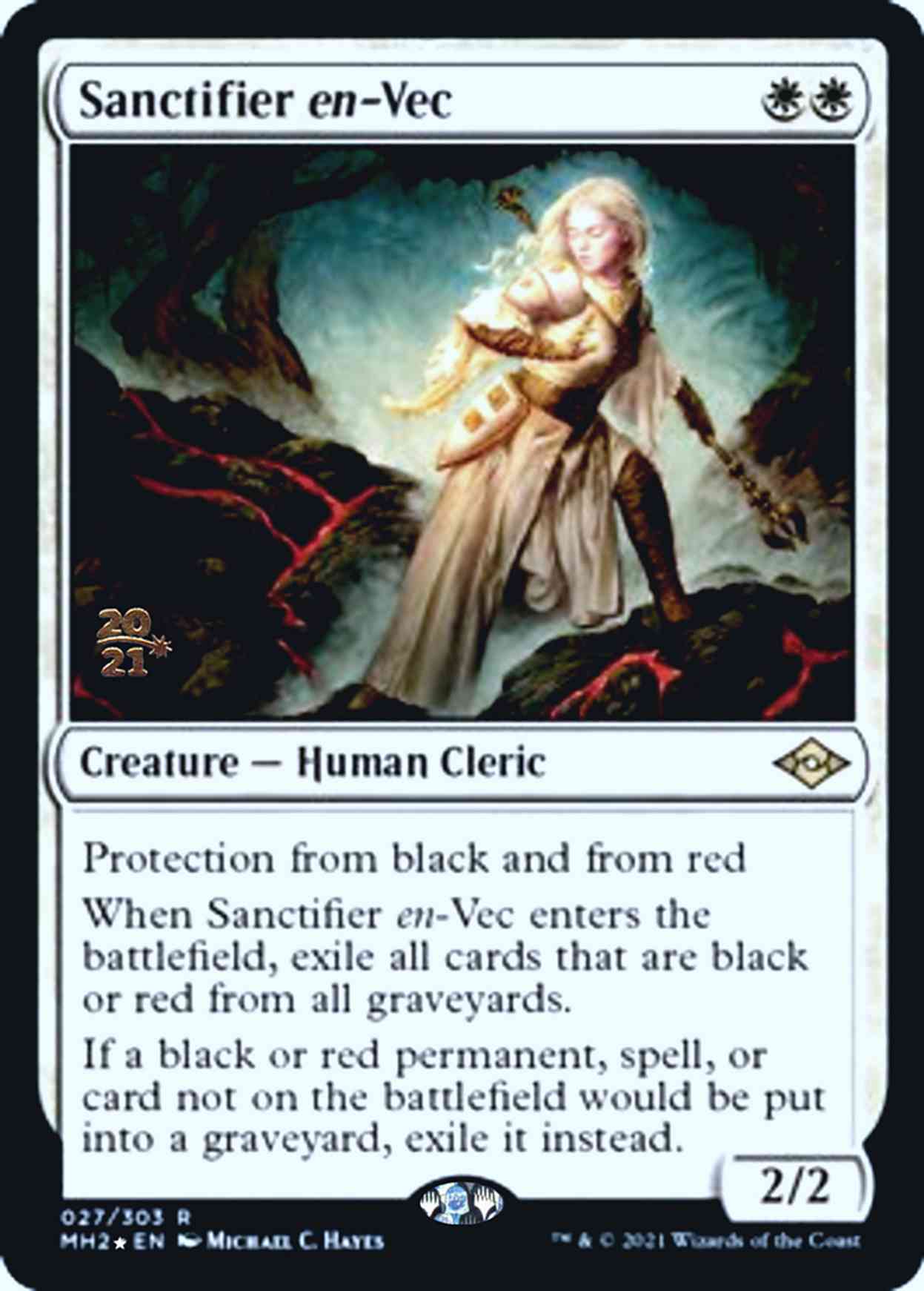 Sanctifier en-Vec magic card front