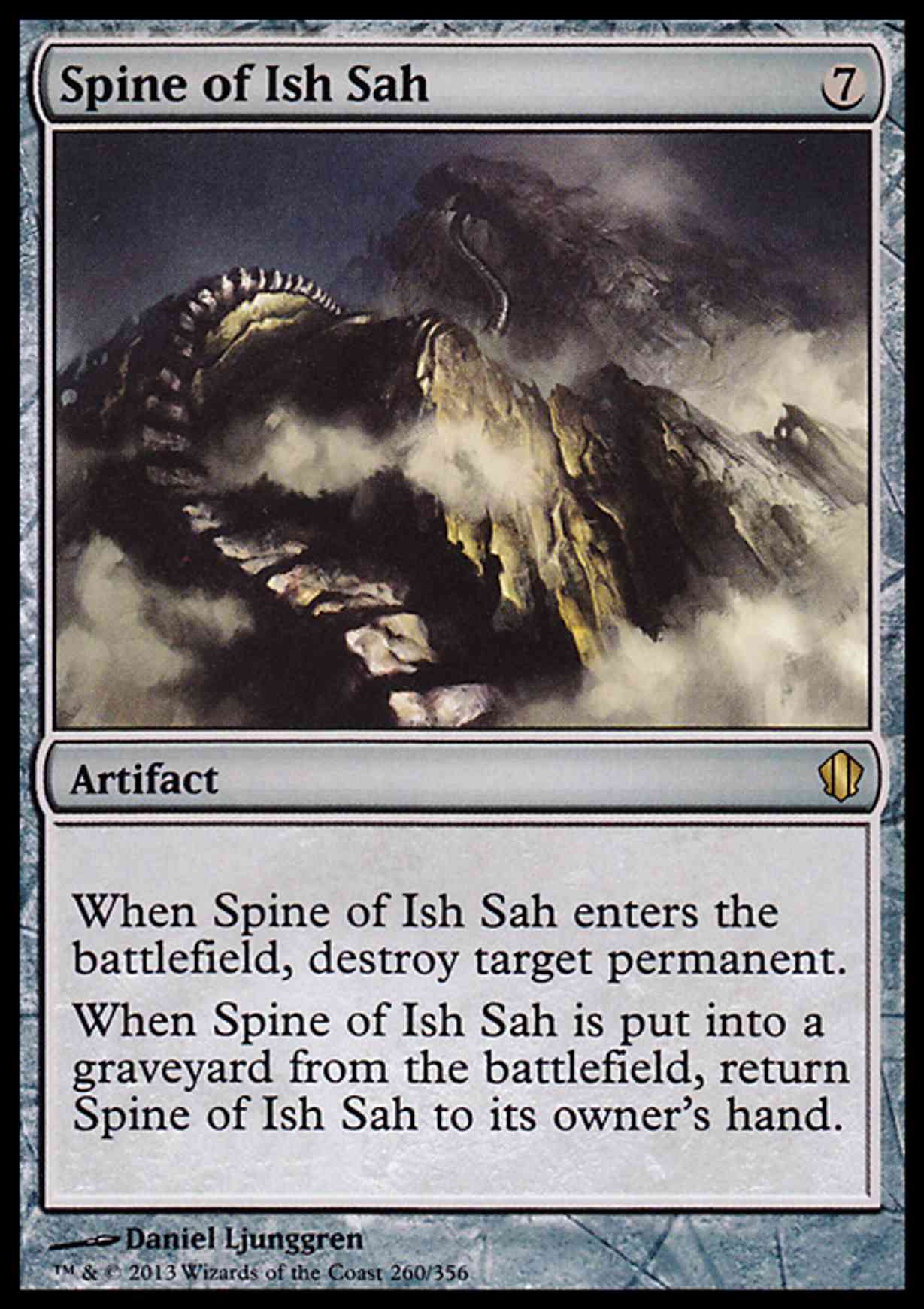 Spine of Ish Sah magic card front
