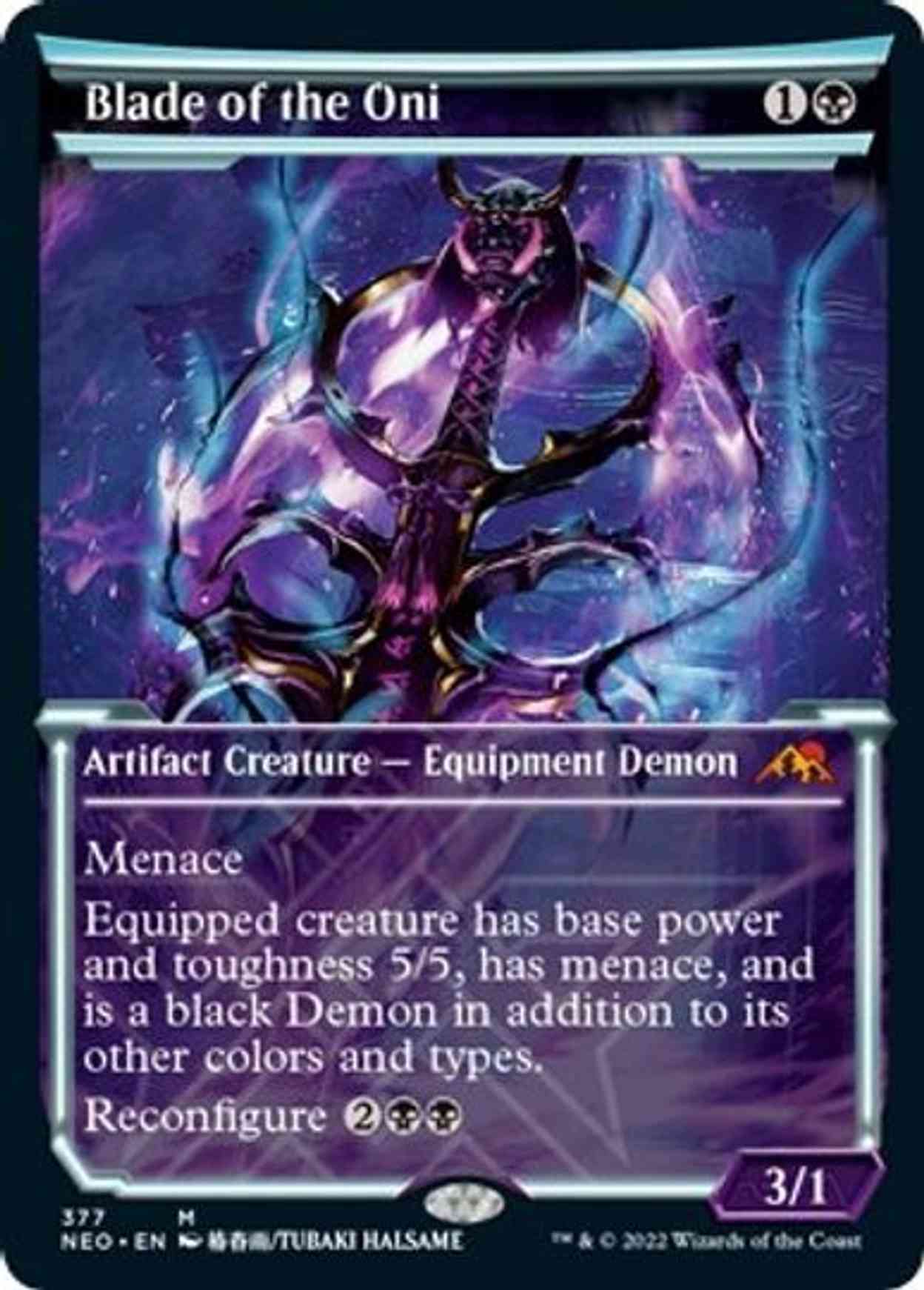 Blade of the Oni (Showcase) magic card front