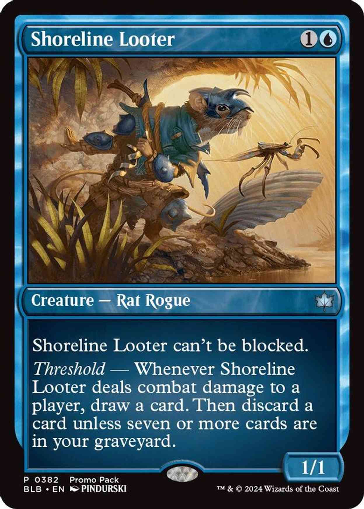 Shoreline Looter magic card front