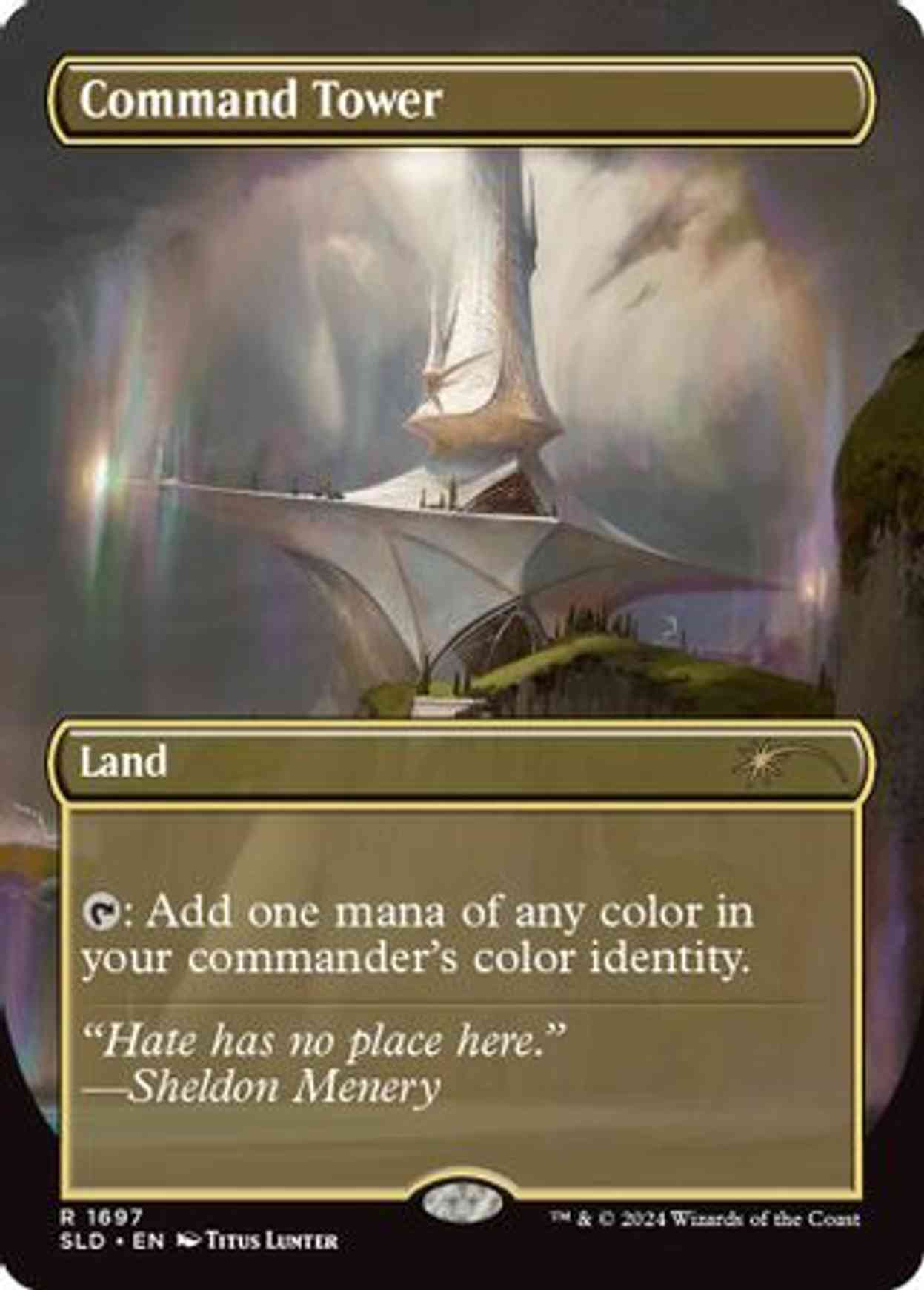 Command Tower (1697) magic card front
