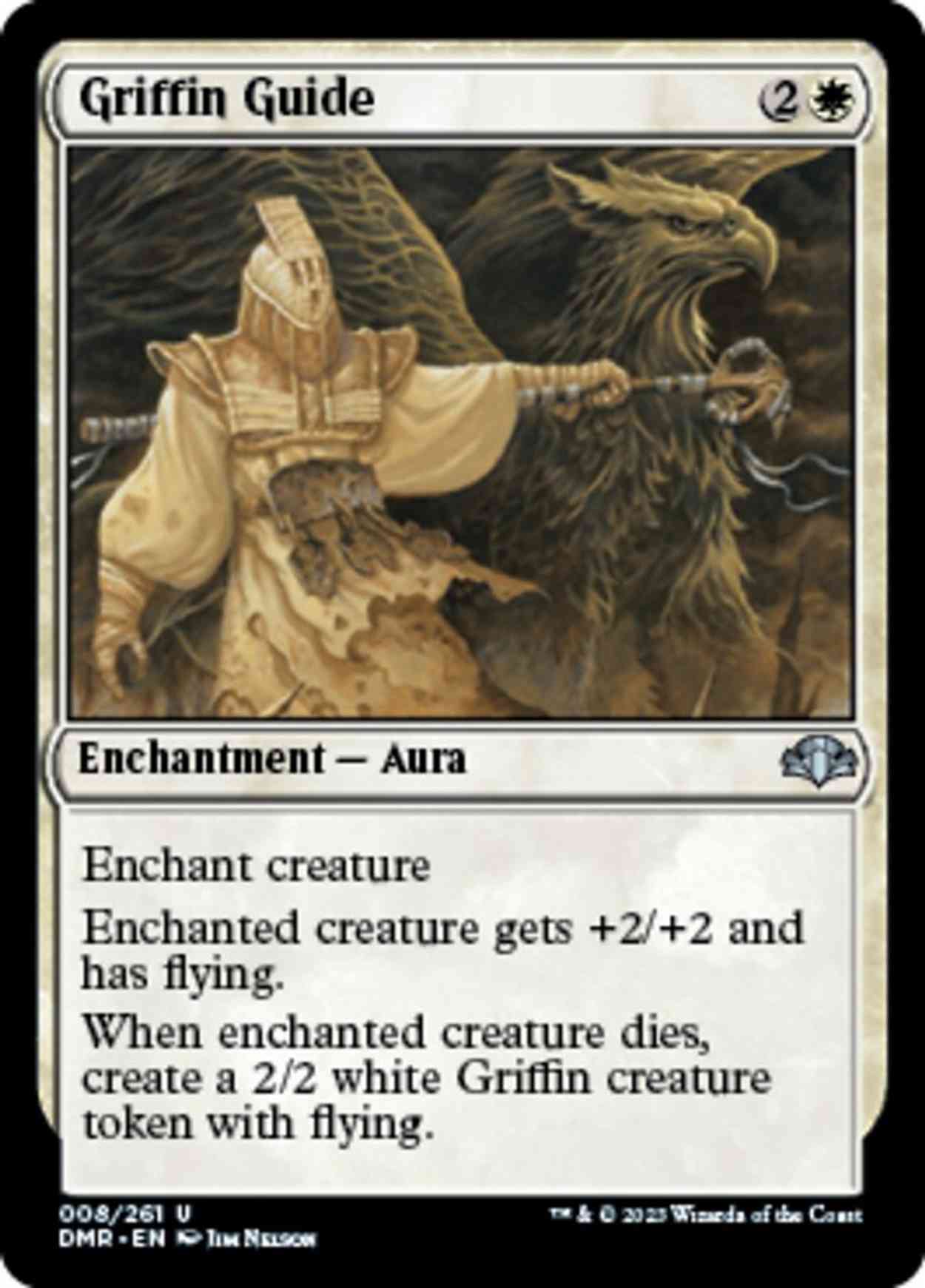 Griffin Guide magic card front