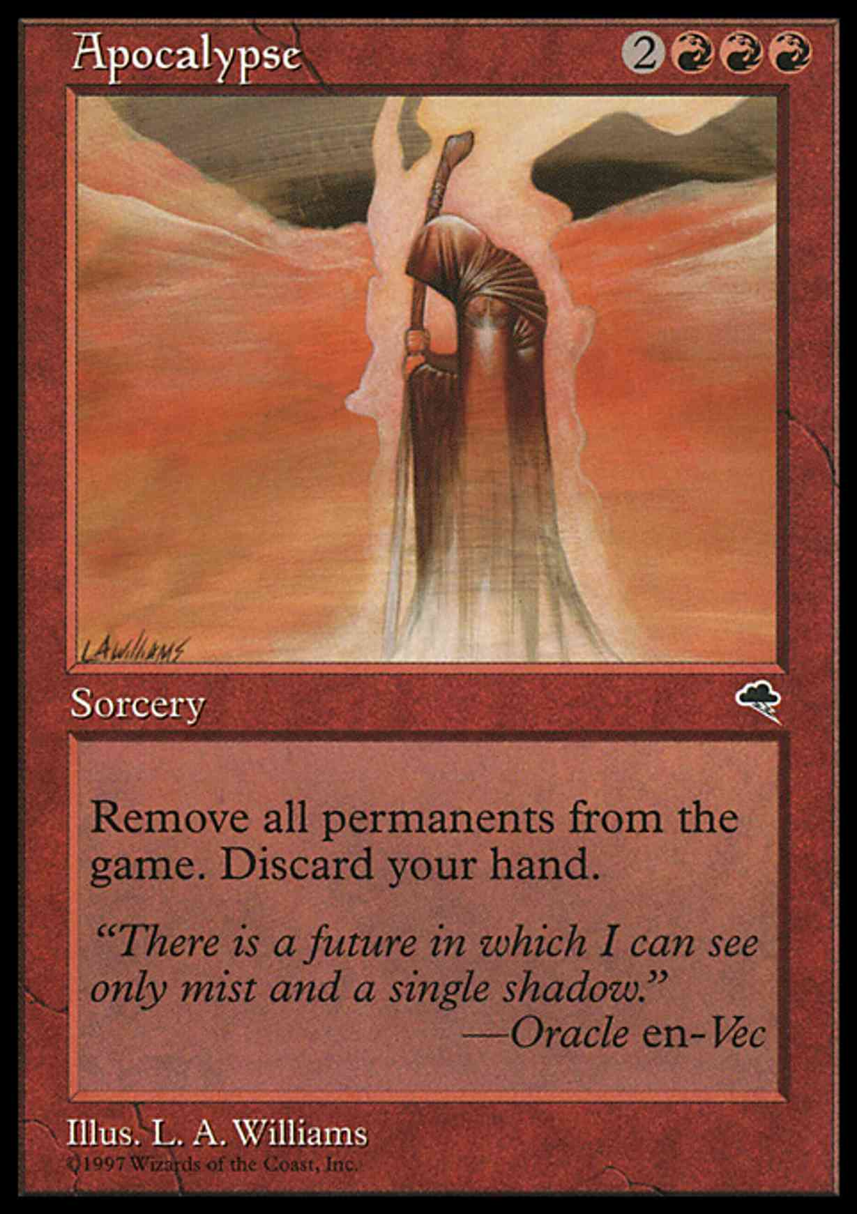 Apocalypse magic card front