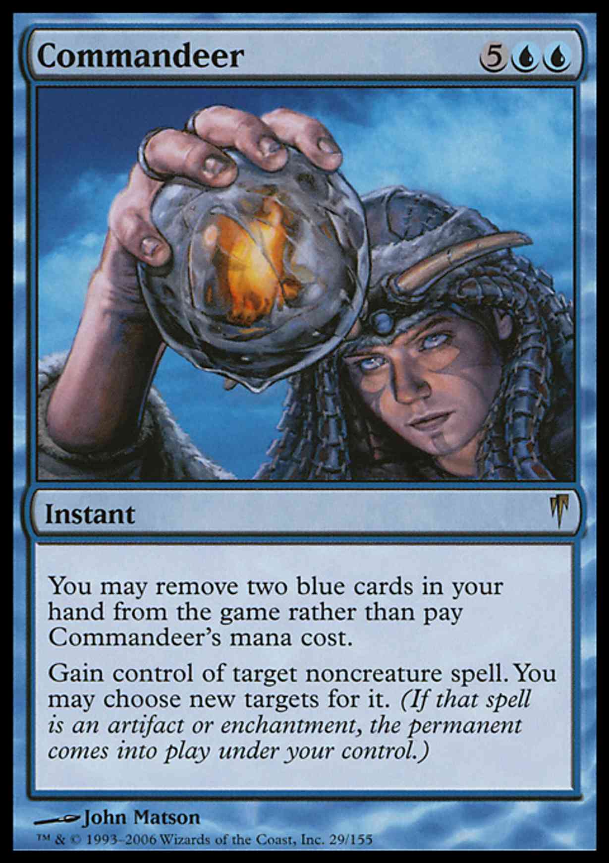 Commandeer magic card front